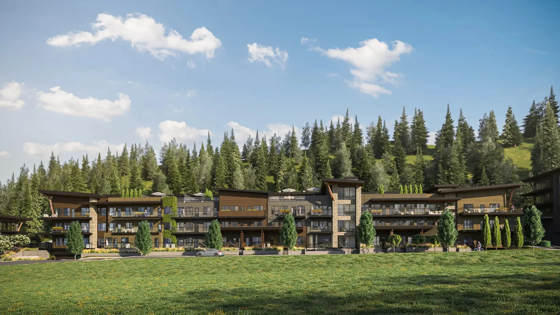 Eminence at Knox Mountain Phase 3 - Peak, Kelowna. Artist’s rendering.