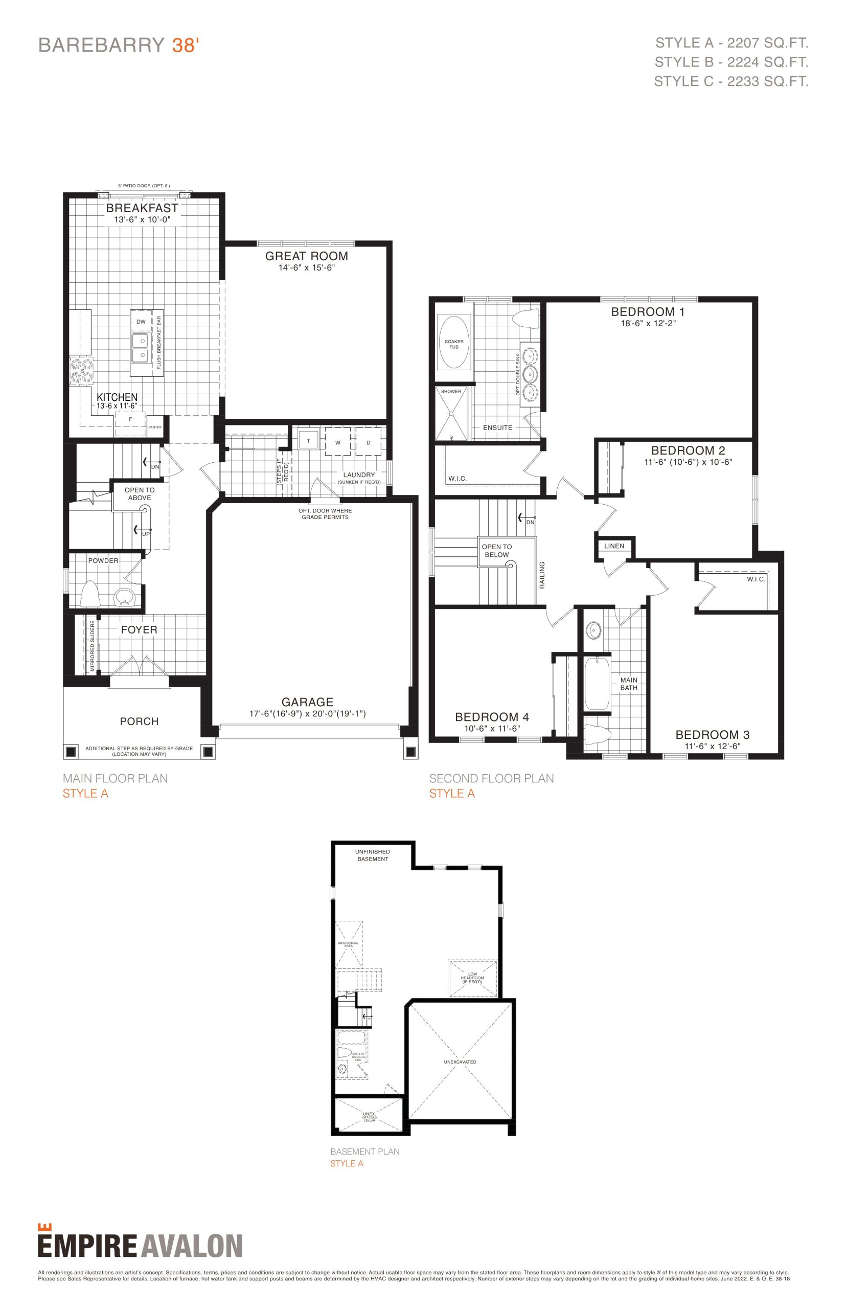 Barebarry 38' plan preview