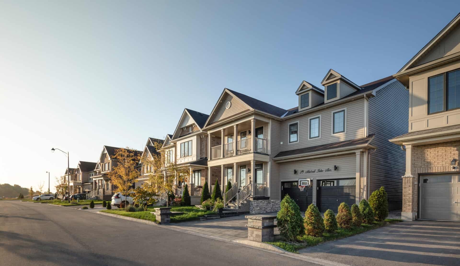 Empire Avalon Phase 9 Towns, Caledonia. Artist’s rendering.
