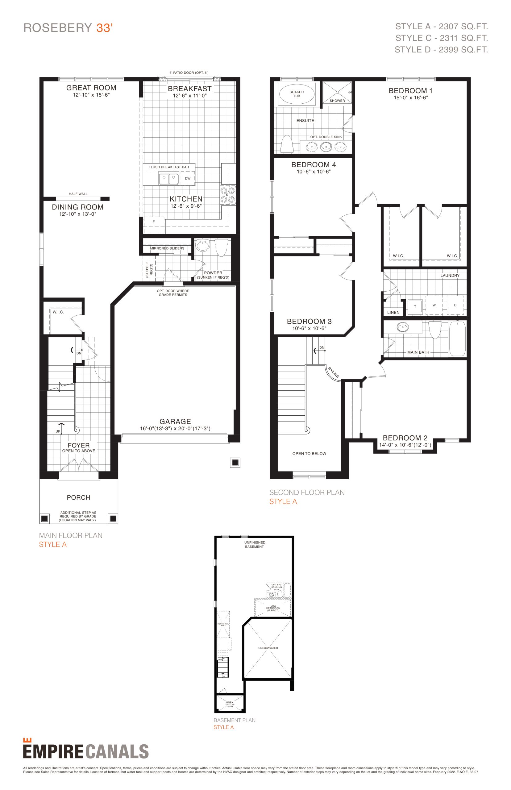Rosebery 33' plan preview