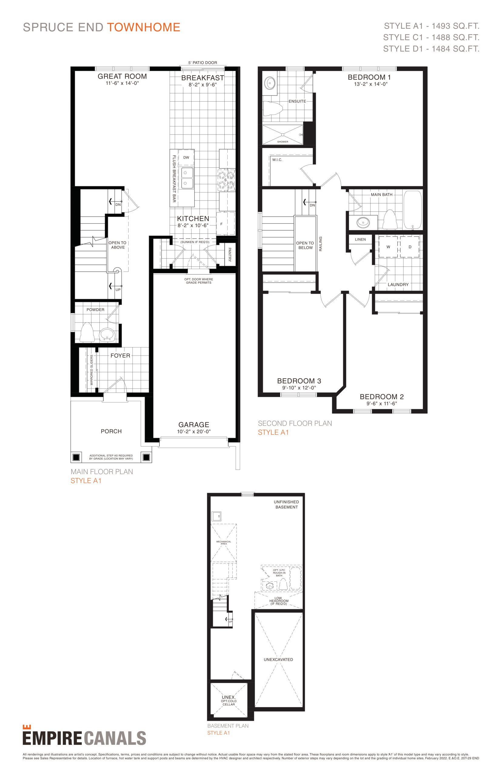 Spruce End plan preview