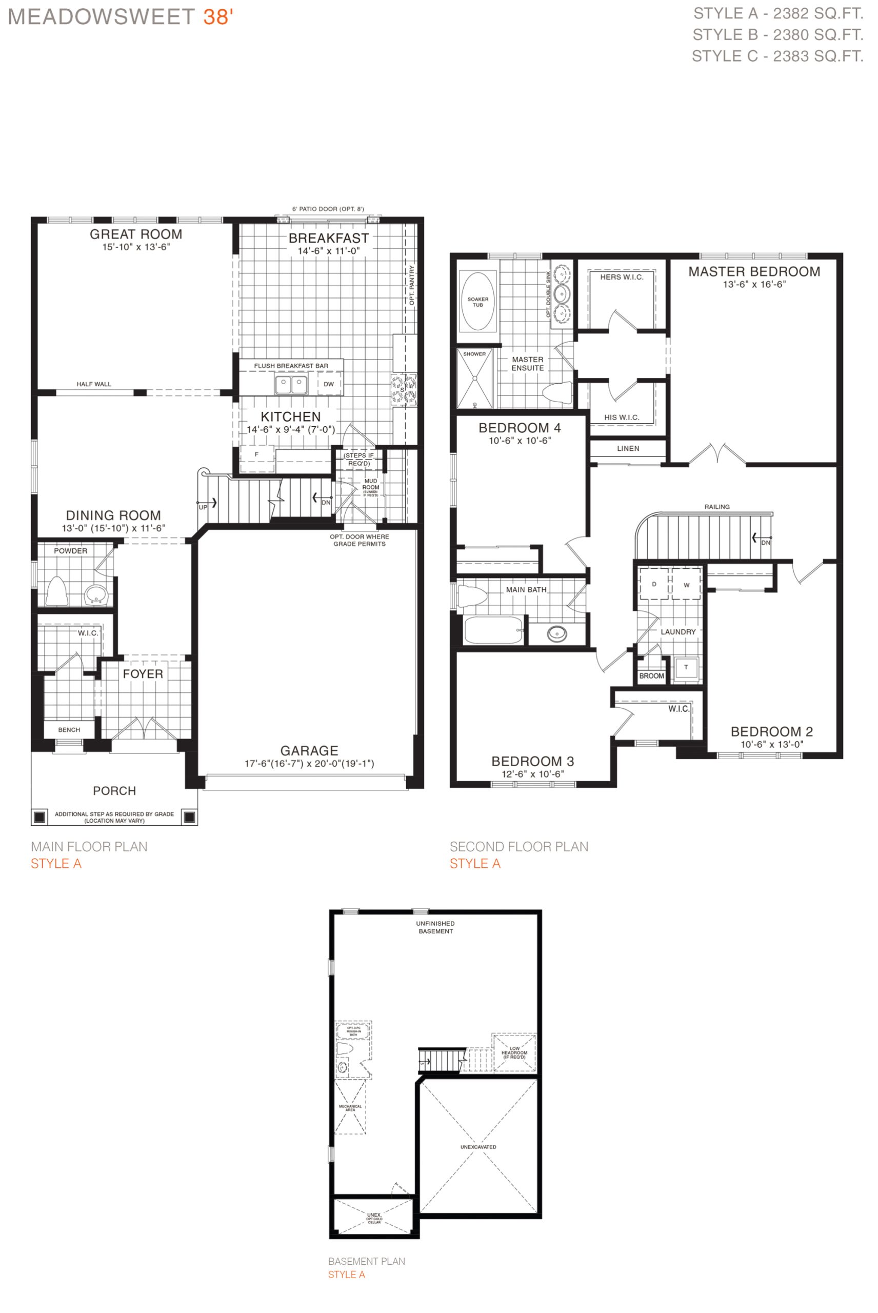 Meadowsweet 38' plan preview