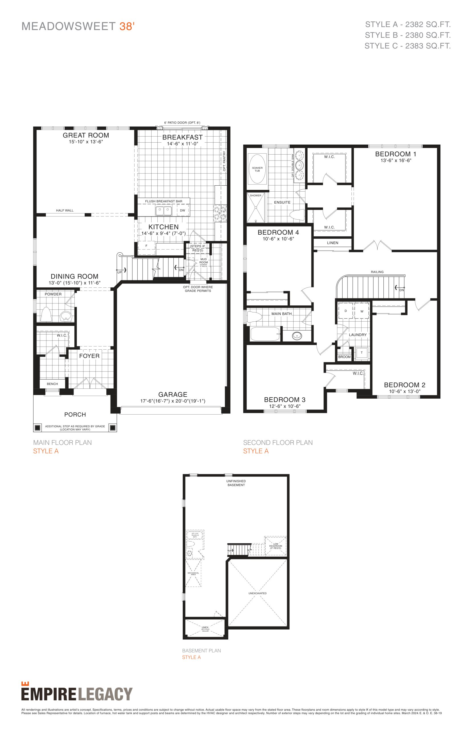 Meadowsweet 38' plan preview