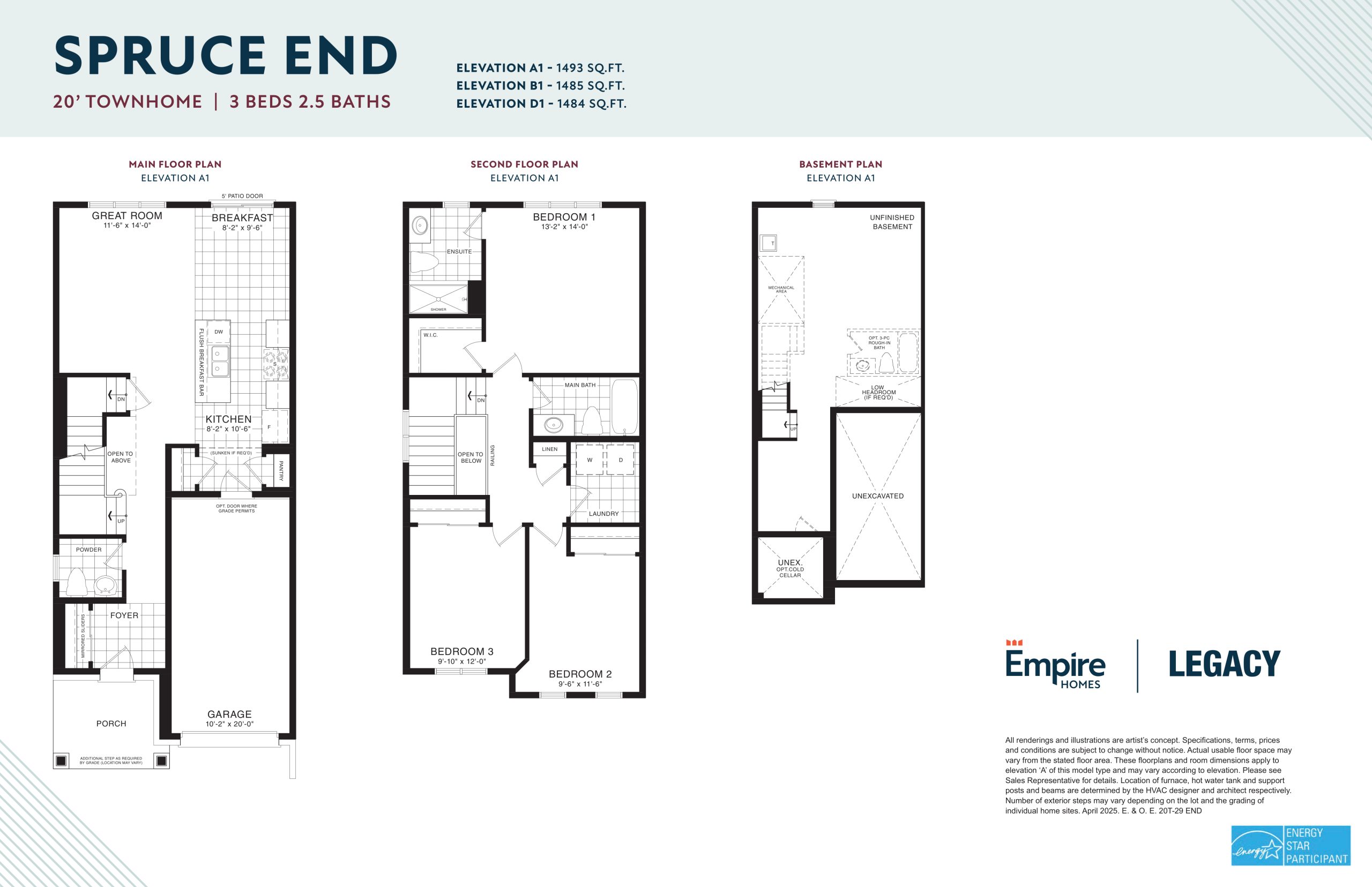 Spruce End plan preview