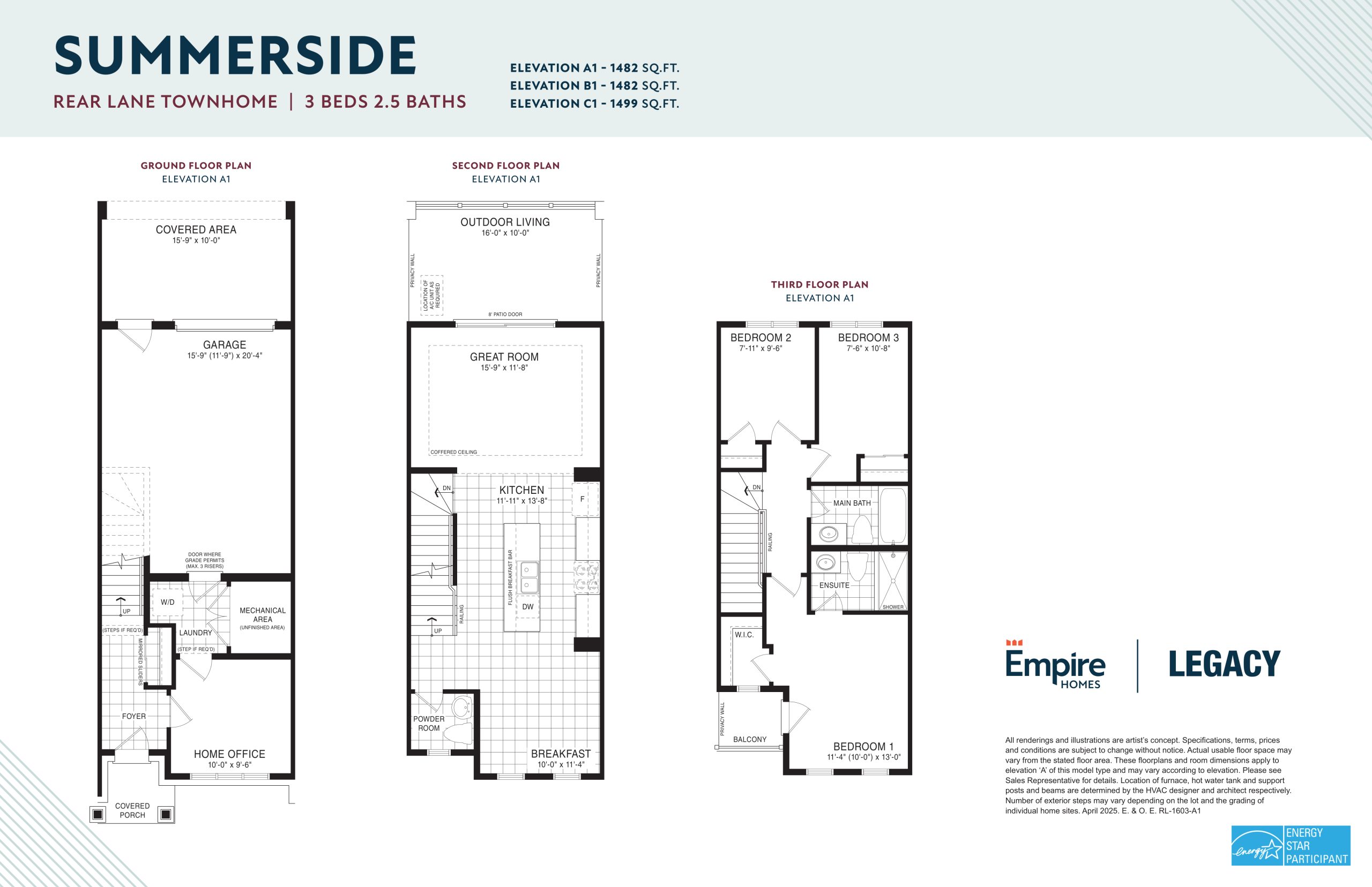 Summerside plan preview