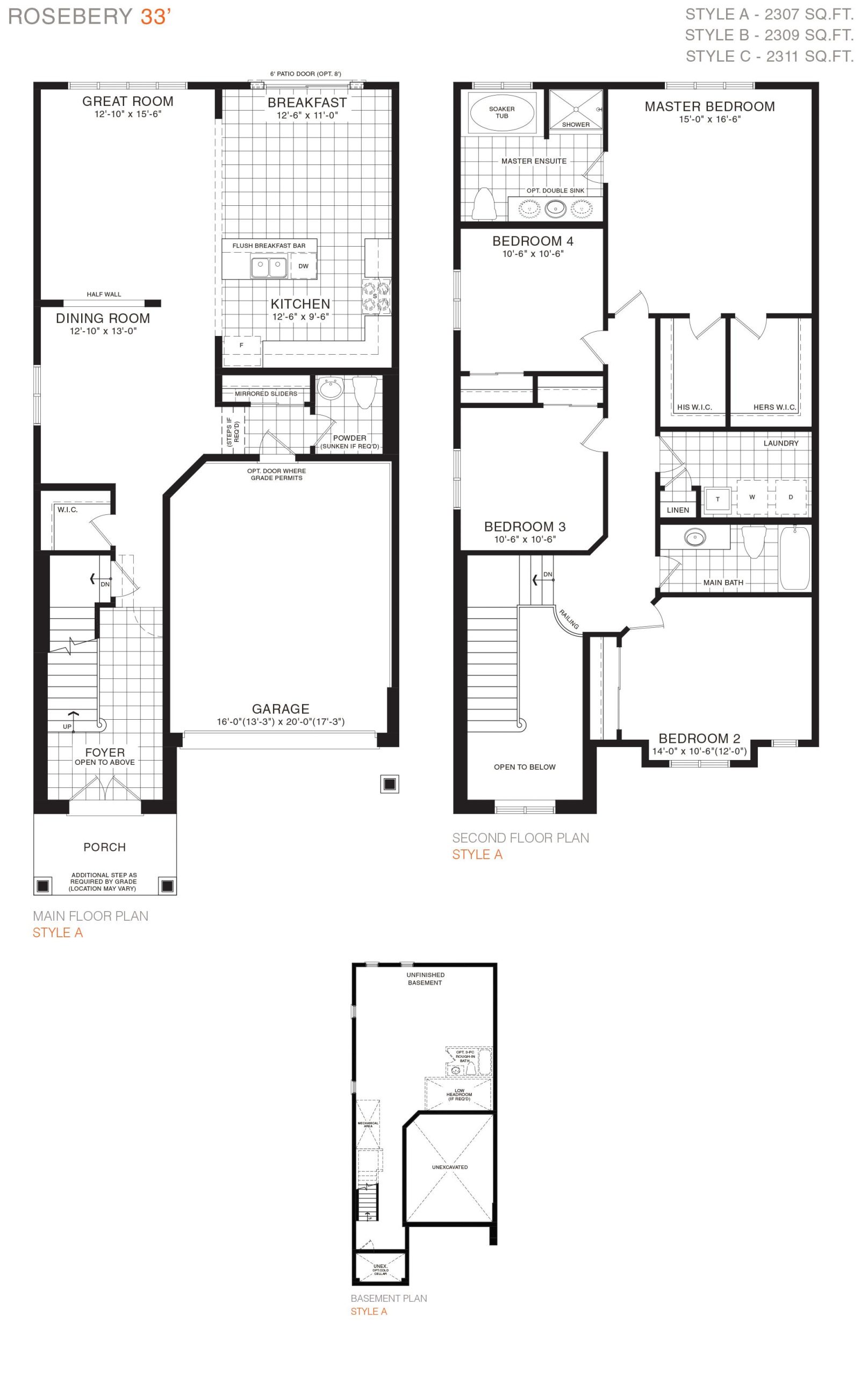 Rosebery 33' plan preview