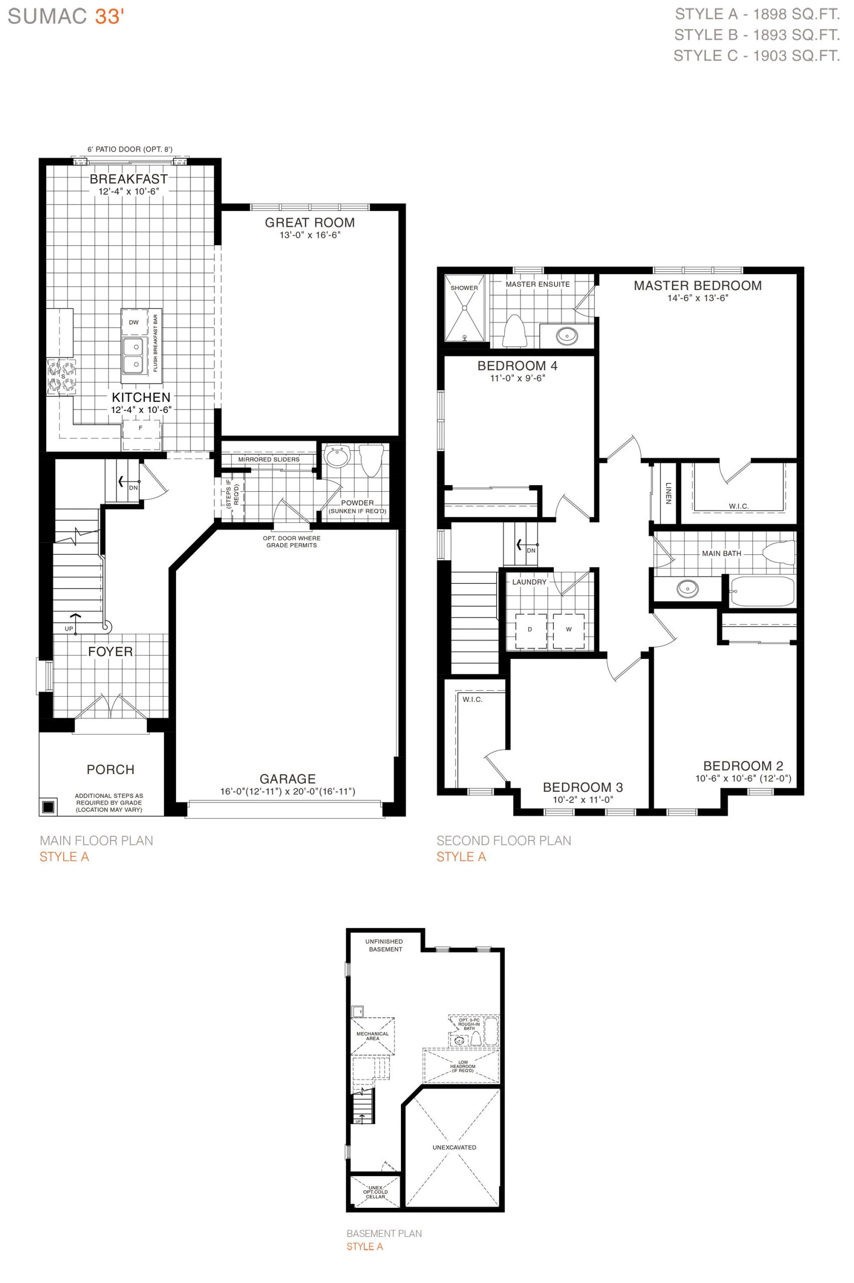 Sumac 33' plan preview