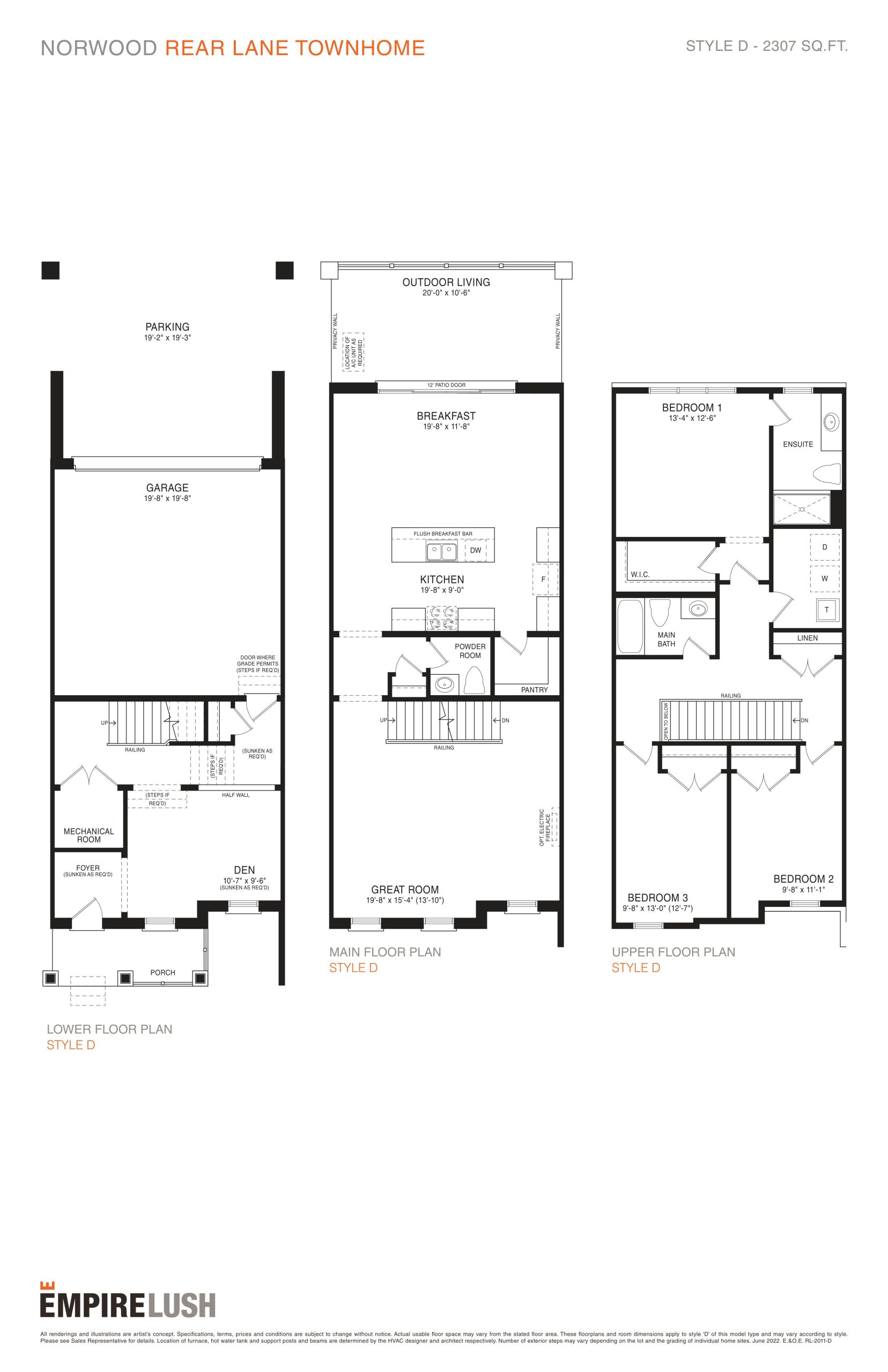 Norwood plan preview