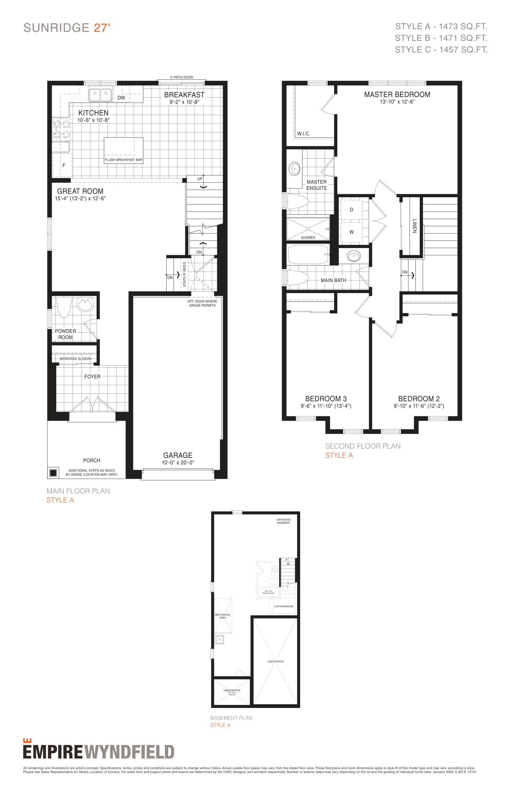 Sunridge plan preview