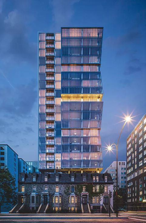 Enticy Condos, Montréal. Artist’s rendering.