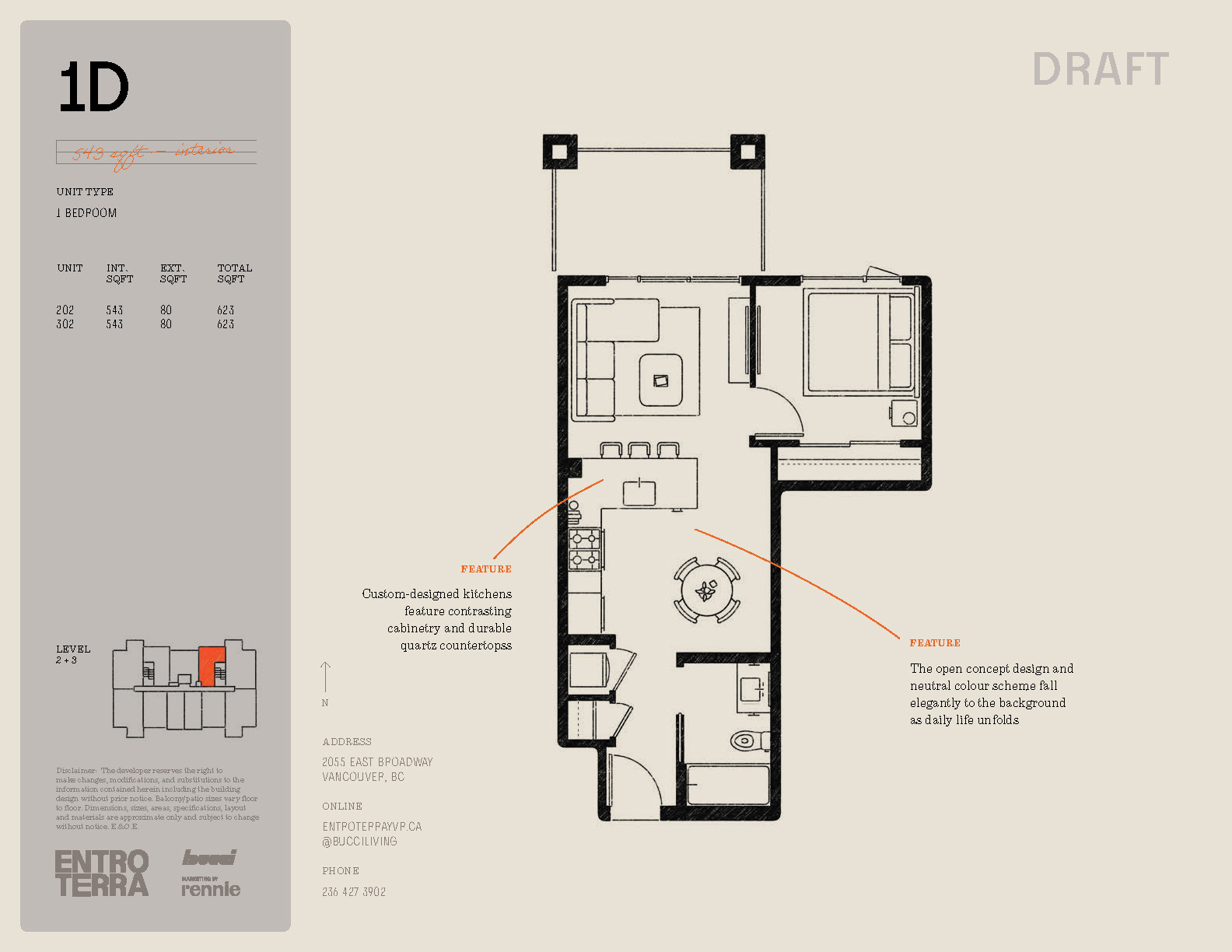 1D plan preview