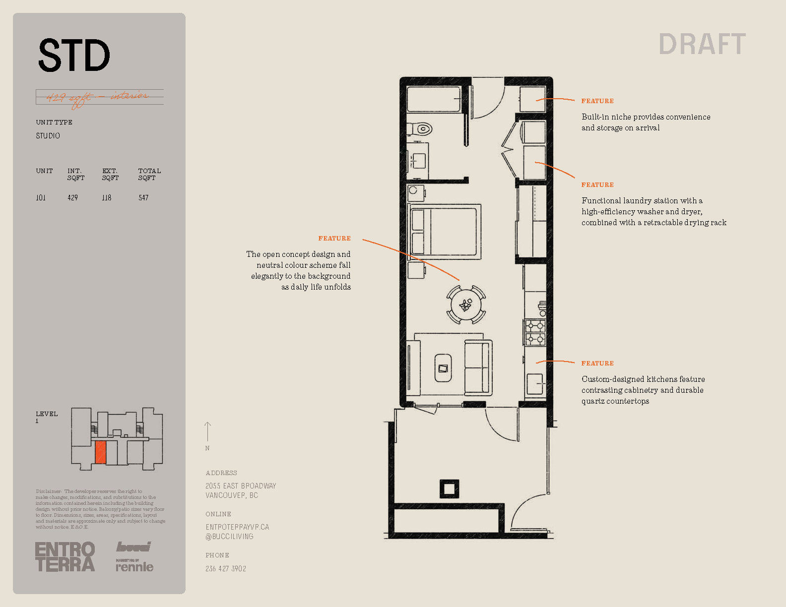 STD floor plan