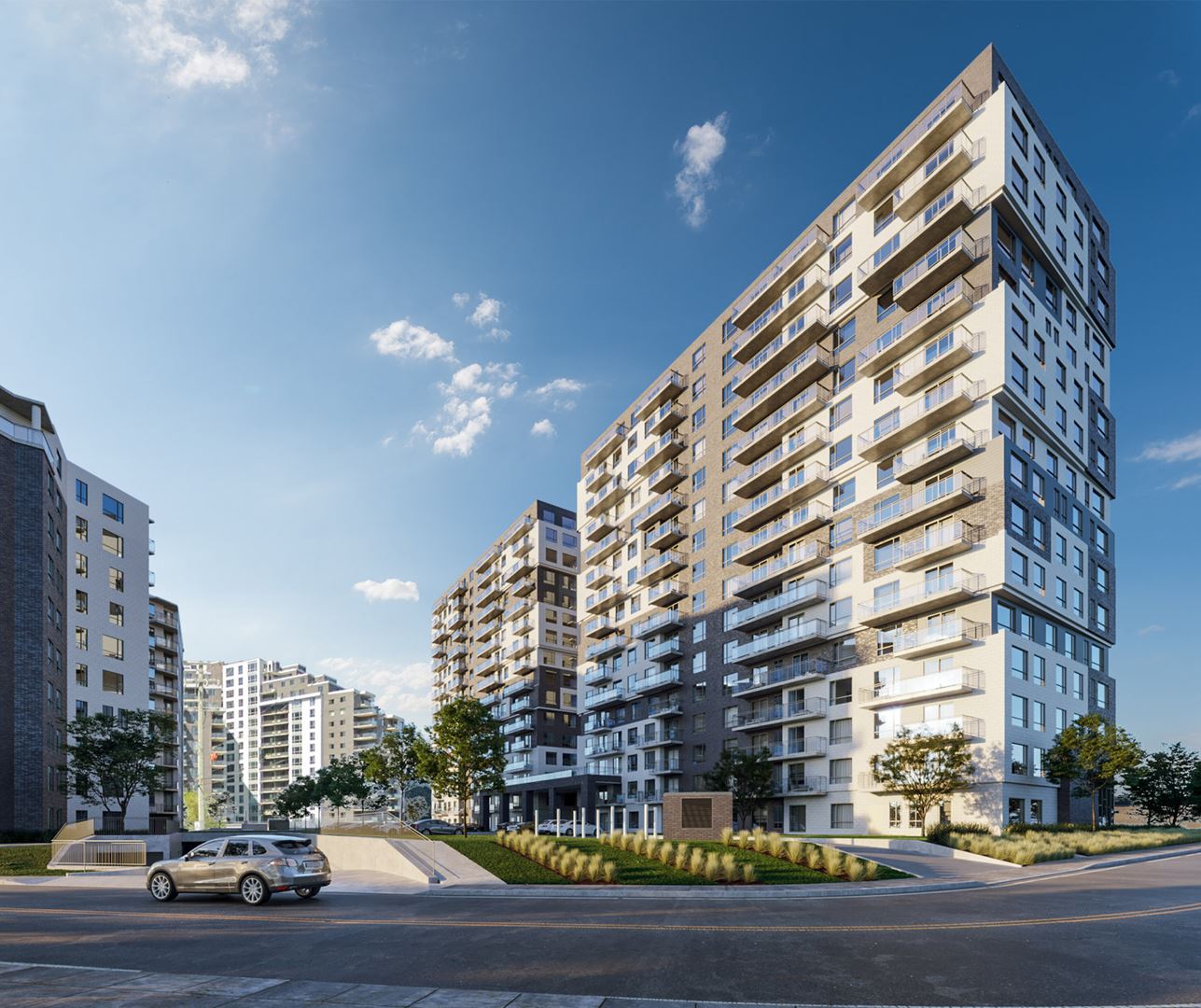 EQ8 – Phase 9 Condos, Montréal. Artist’s rendering.