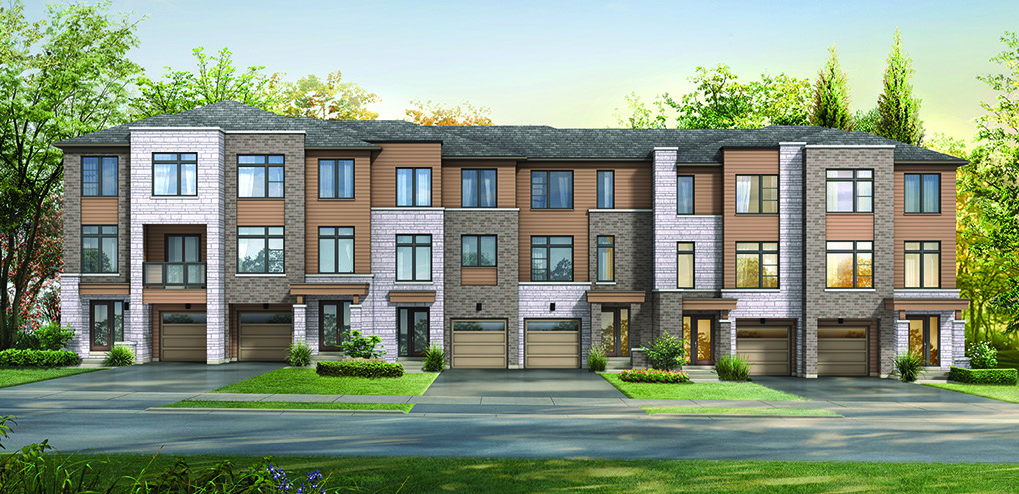Esprit at Newmarket by Sundial Homes, Newmarket. Artist’s rendering.