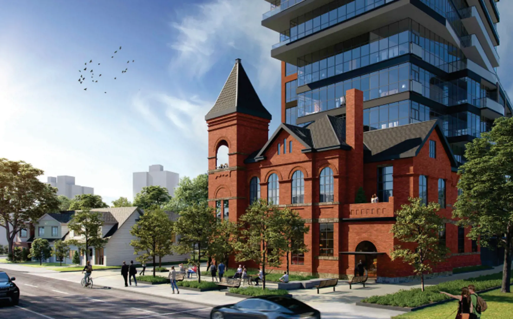 Estonian House Redevelopment, Toronto. Artist’s rendering.