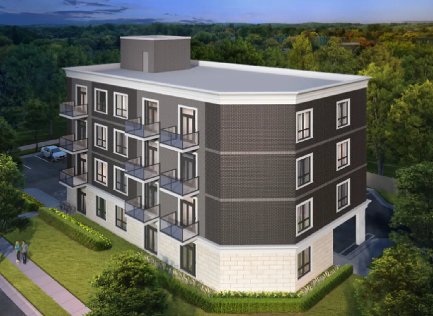 Evergreen Hills, Simcoe. Artist’s rendering.