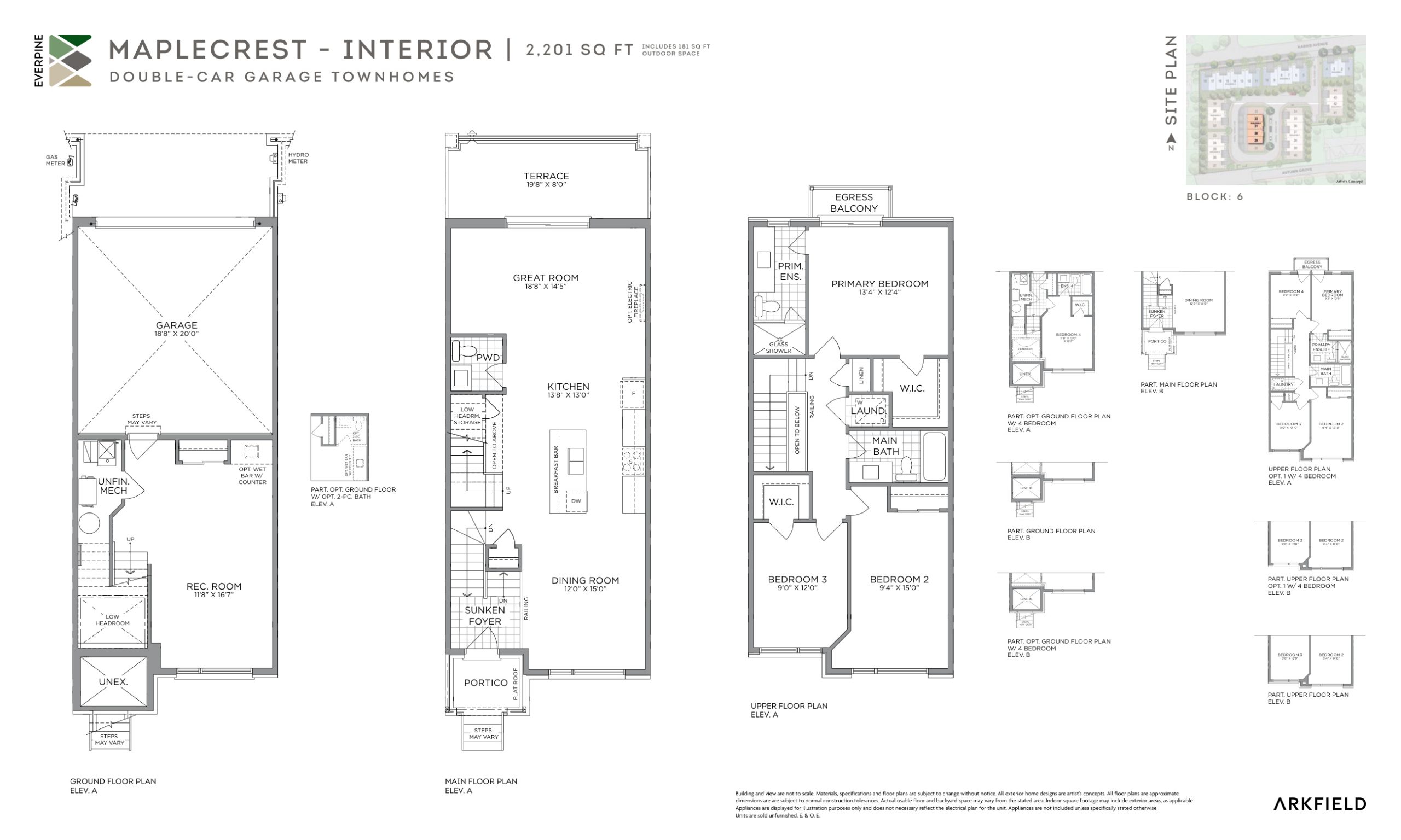 Maplecrest - Interior plan preview
