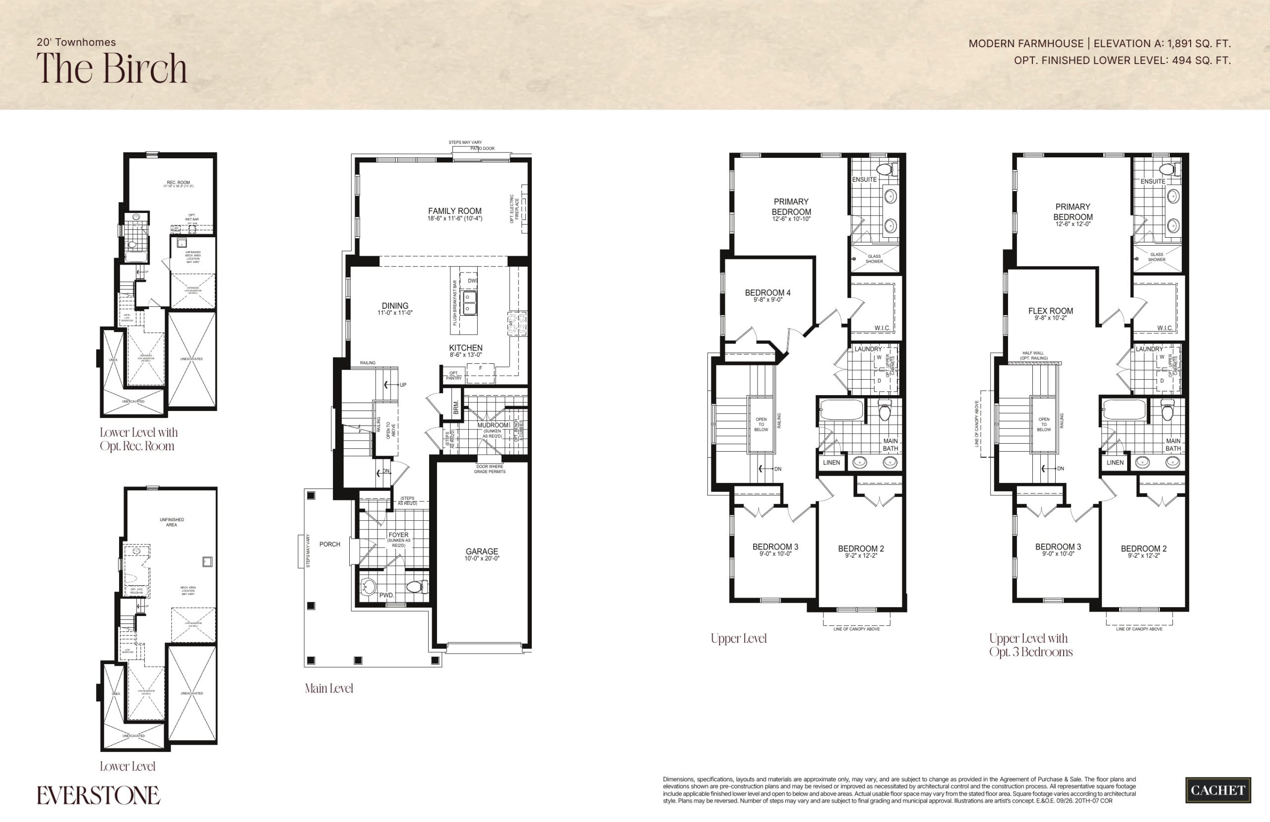 Birch Corner - Elevation A - 20TH-07 COR plan preview