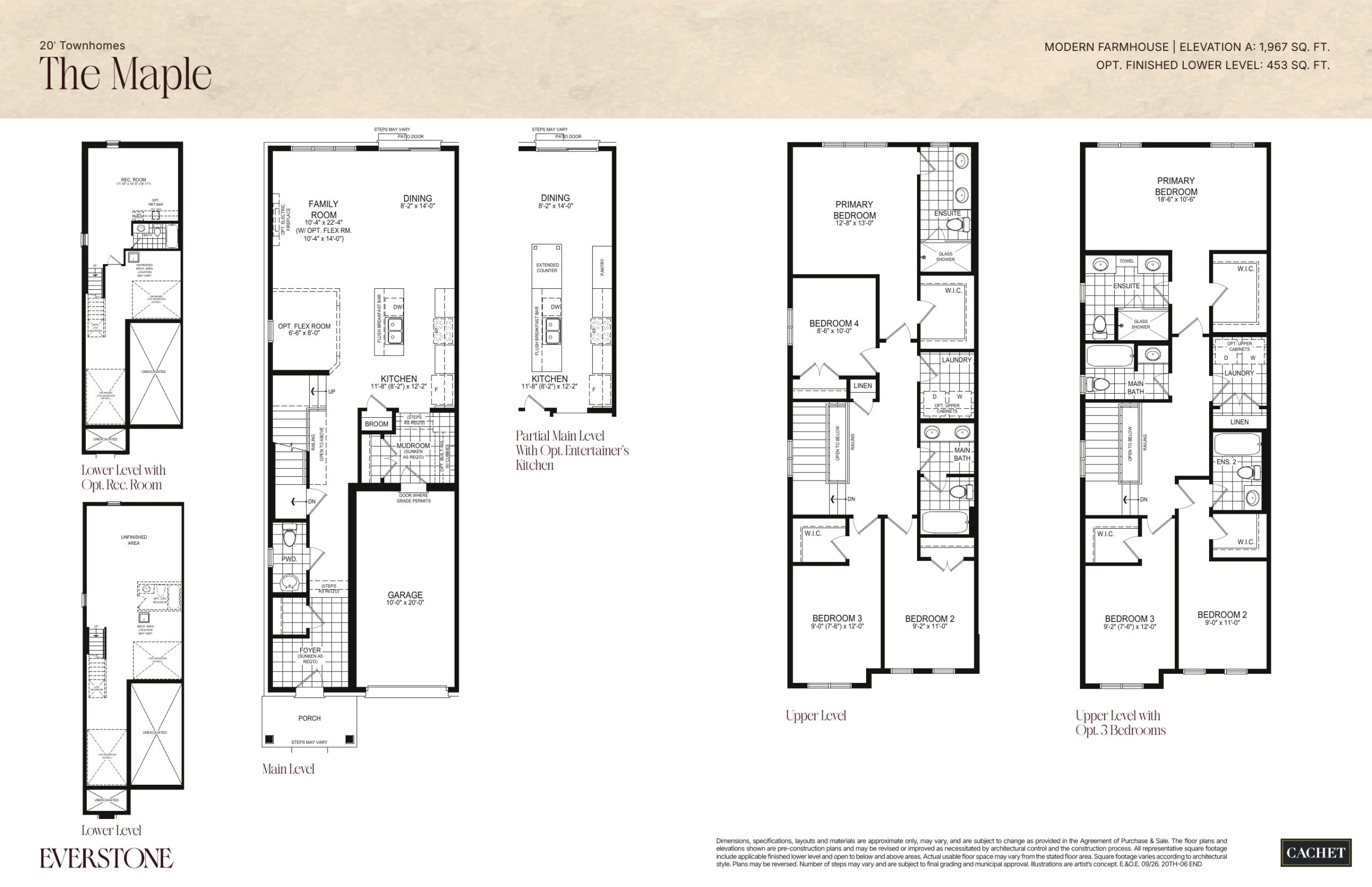 Maple End - Elevation A - 20TH-06 END plan preview