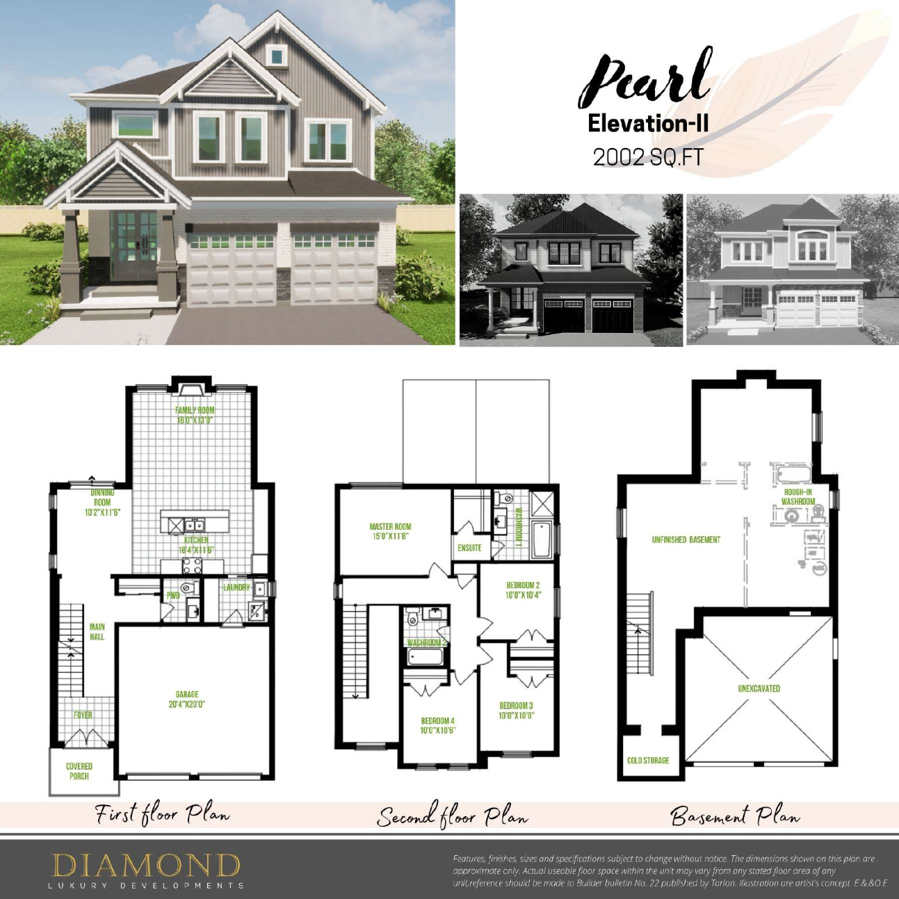 Peal - Elev. II plan preview