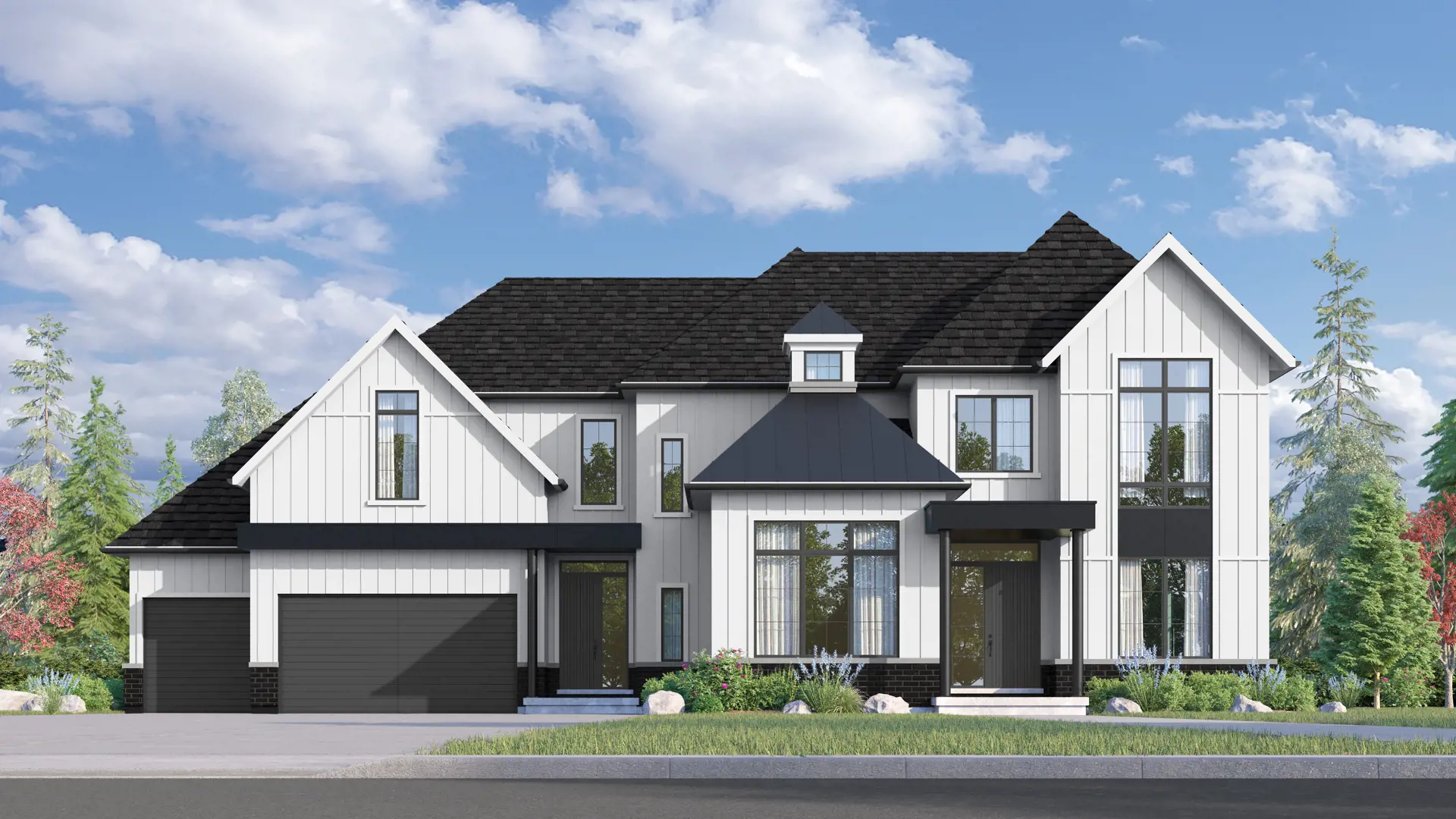Farmstead, Amaranth. Artist’s rendering.