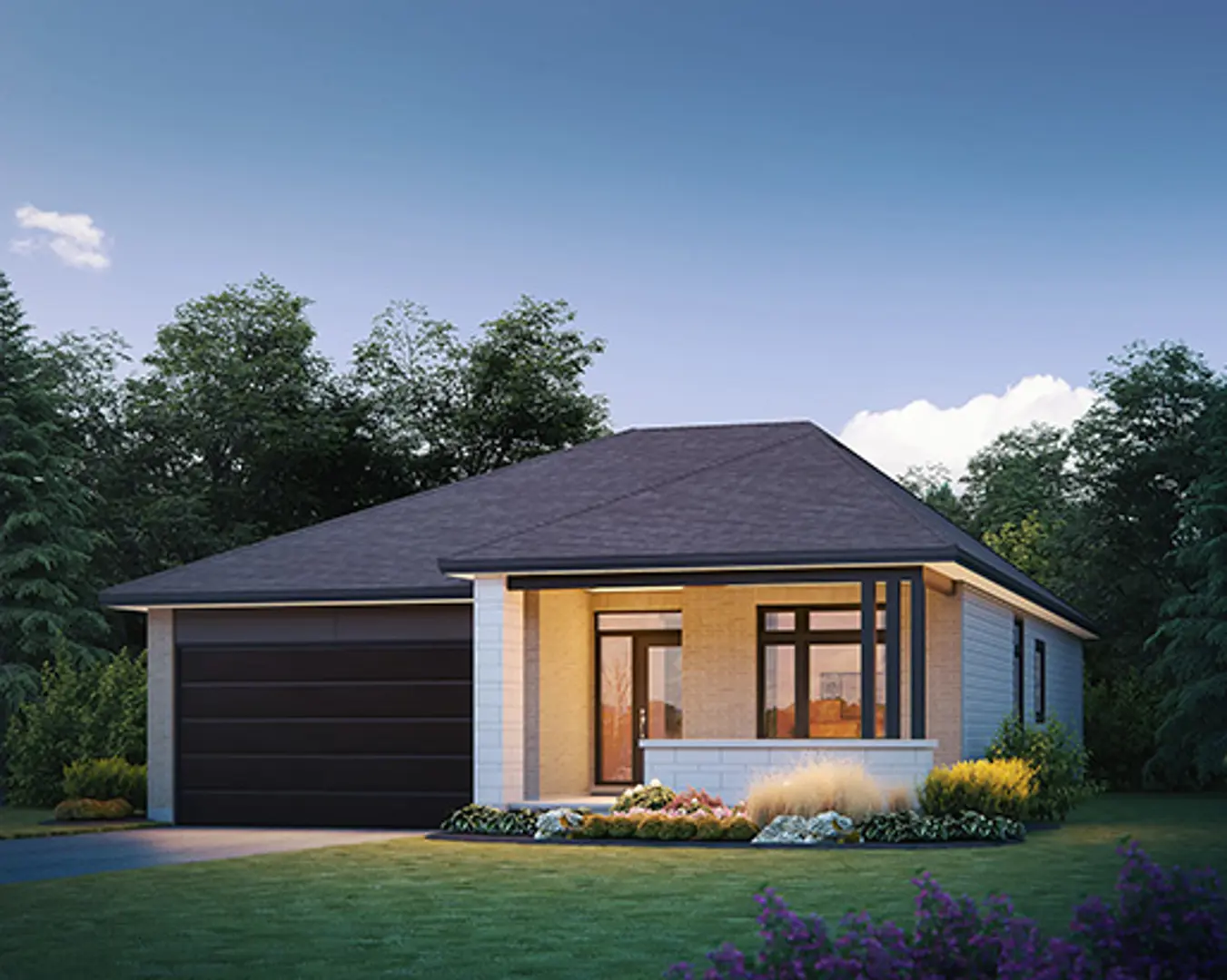 Findlay Creek Village - Single-Family Homes, Ottawa. Artist’s rendering.