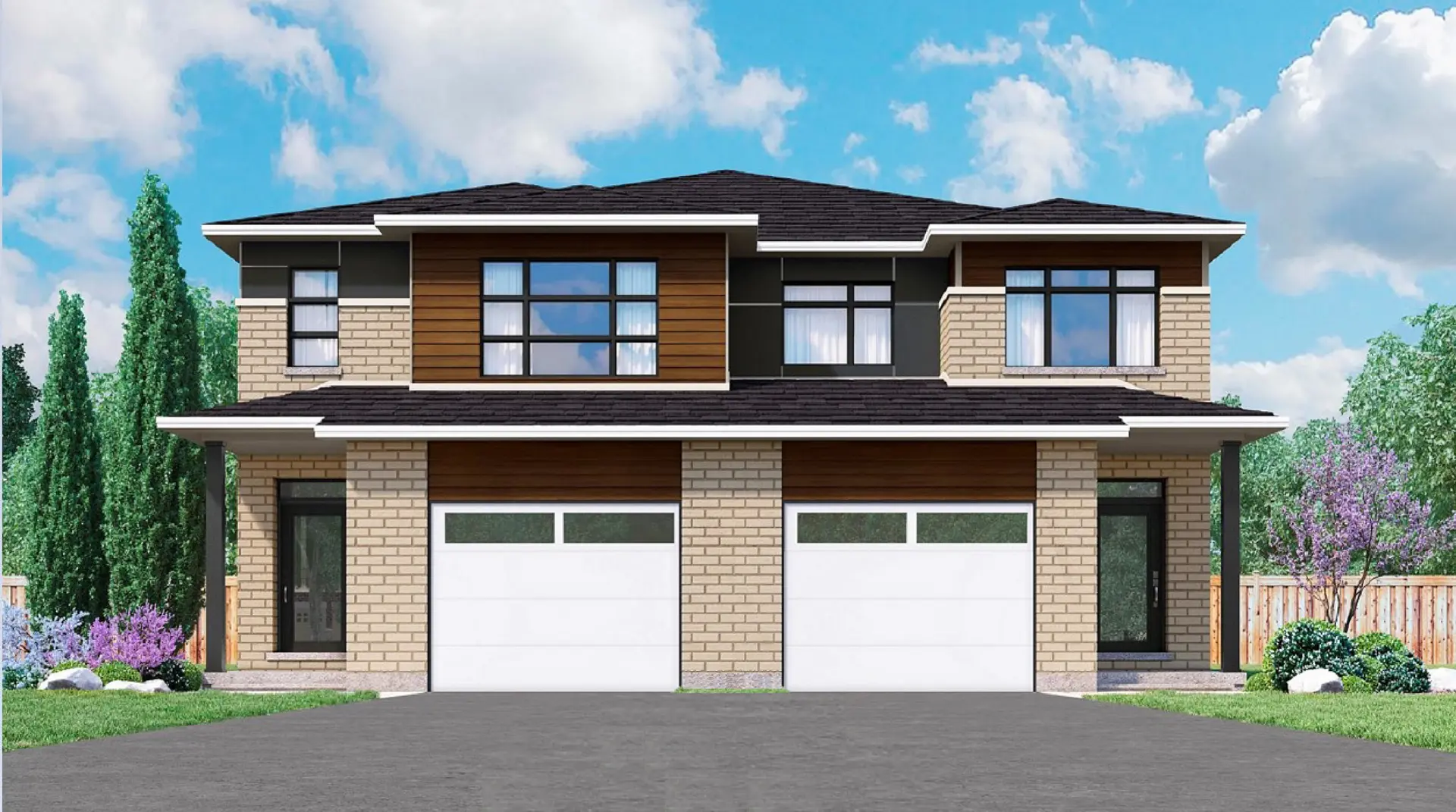 Findlay Creek Village - Single-Family Homes, Ottawa. Artist’s rendering.