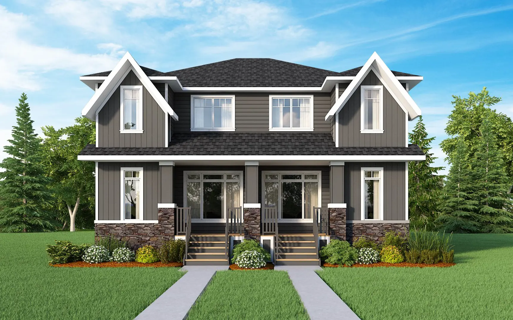 Fireside, Cochrane. Artist’s rendering.