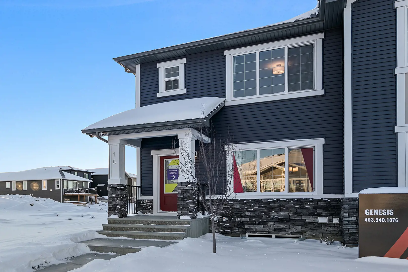 Fireside, Cochrane. Artist’s rendering.
