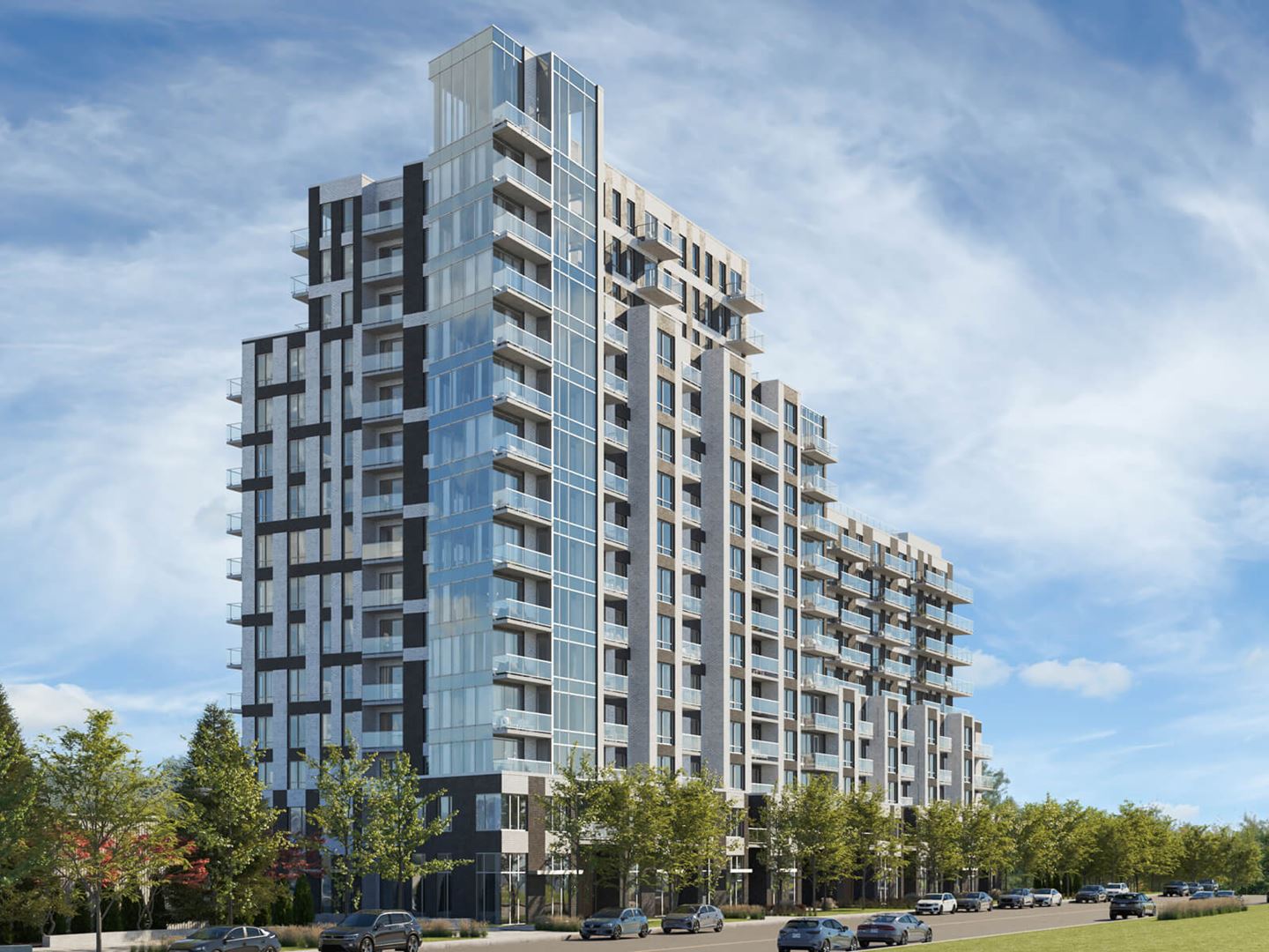 Fleming Sur Le Parc Condos, Montréal. Artist’s rendering.