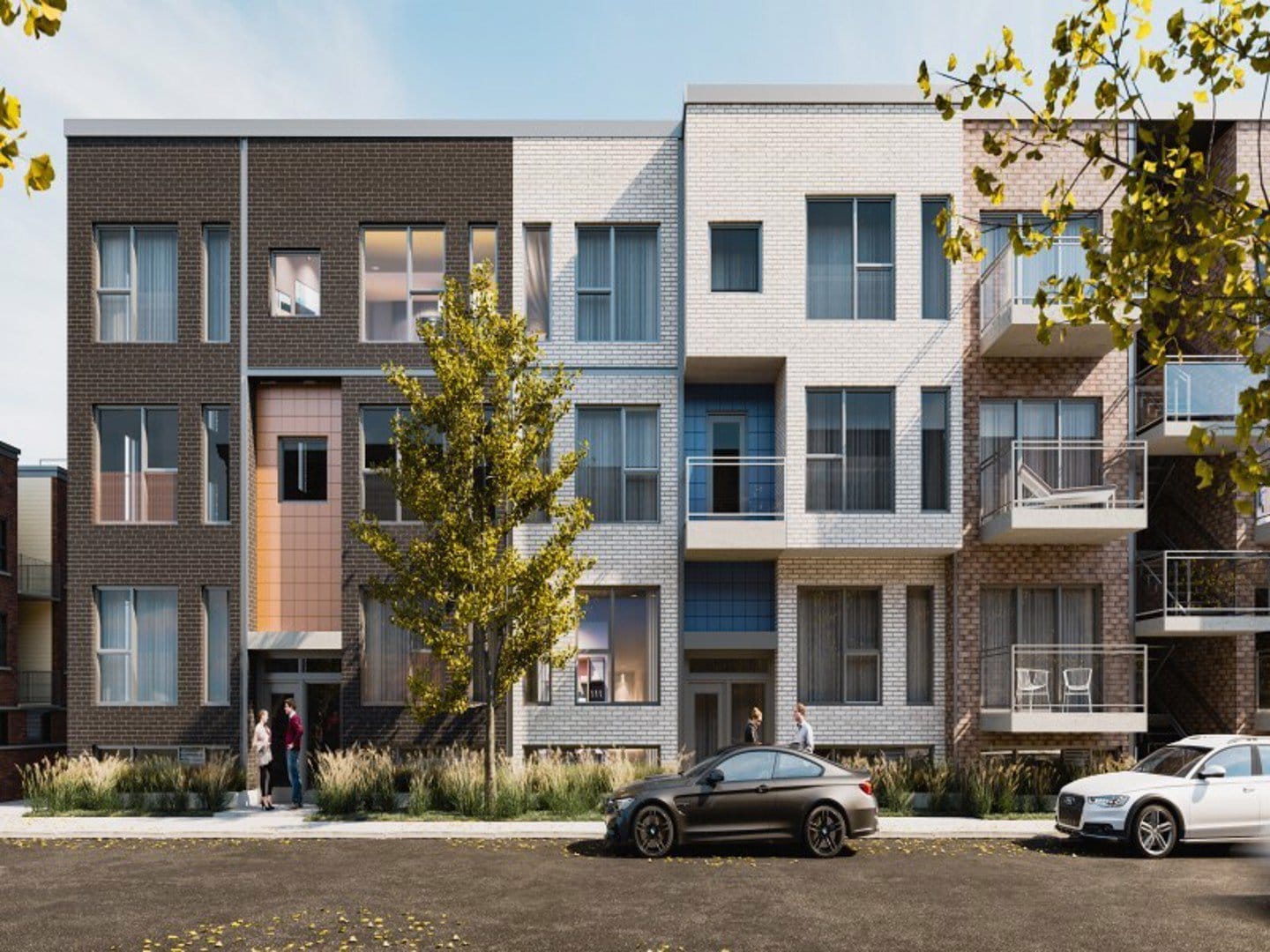 Florence Condos, Montréal. Artist’s rendering.
