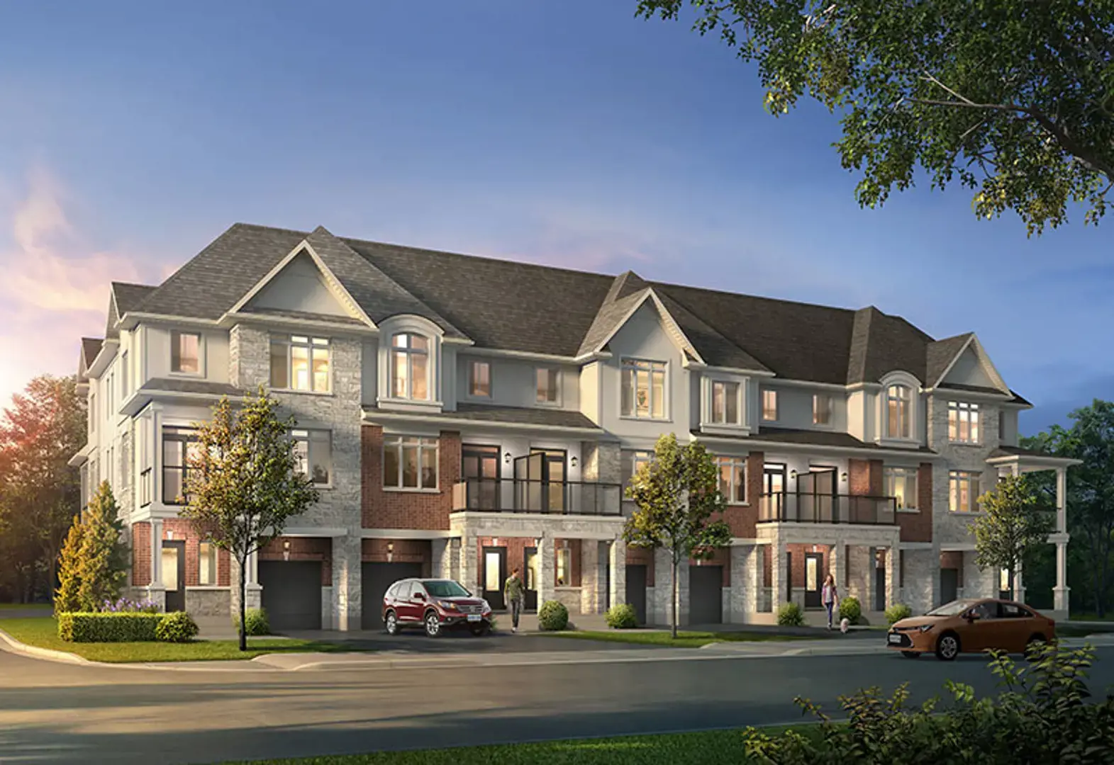 Foothills of Winona - Townhomes, Hamilton. Artist’s rendering.