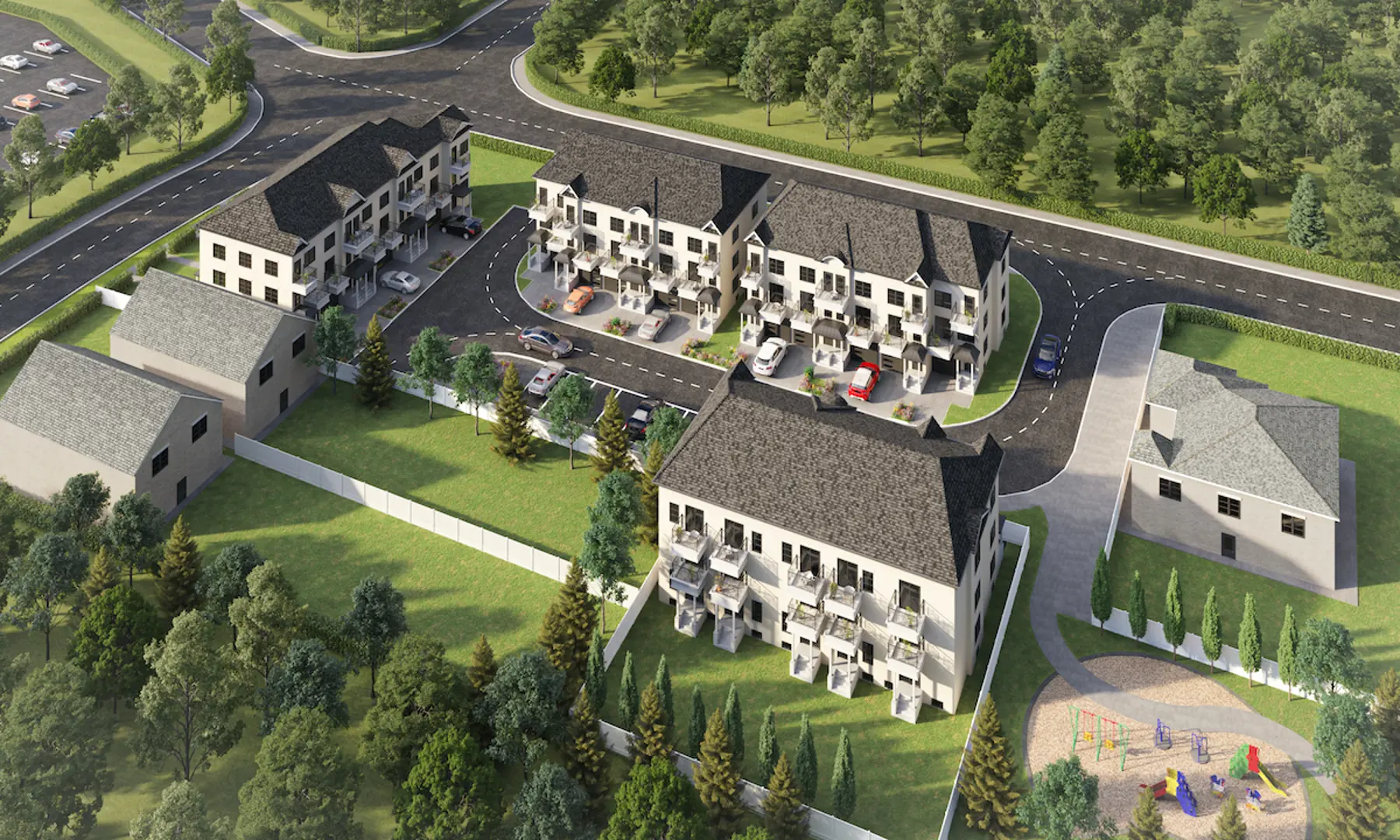 Forestlane Towns, Courtice. Artist’s rendering.