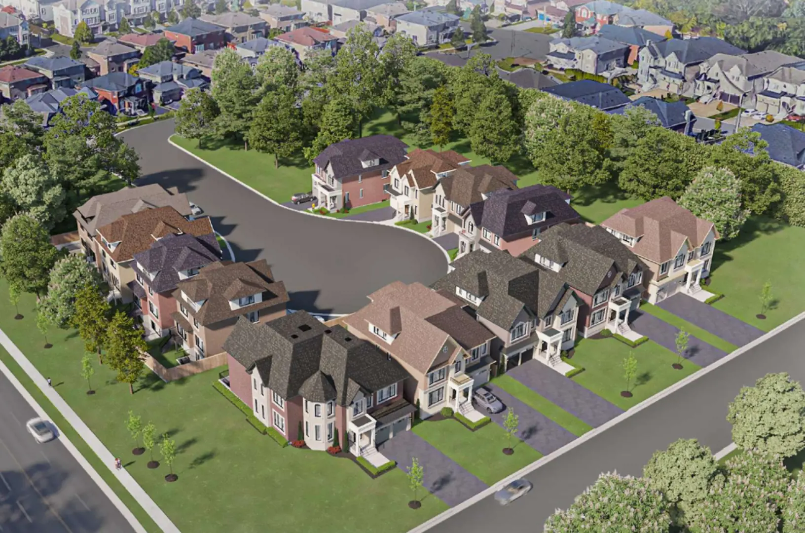 Fortune Villa, Richmond Hill. Artist’s rendering.