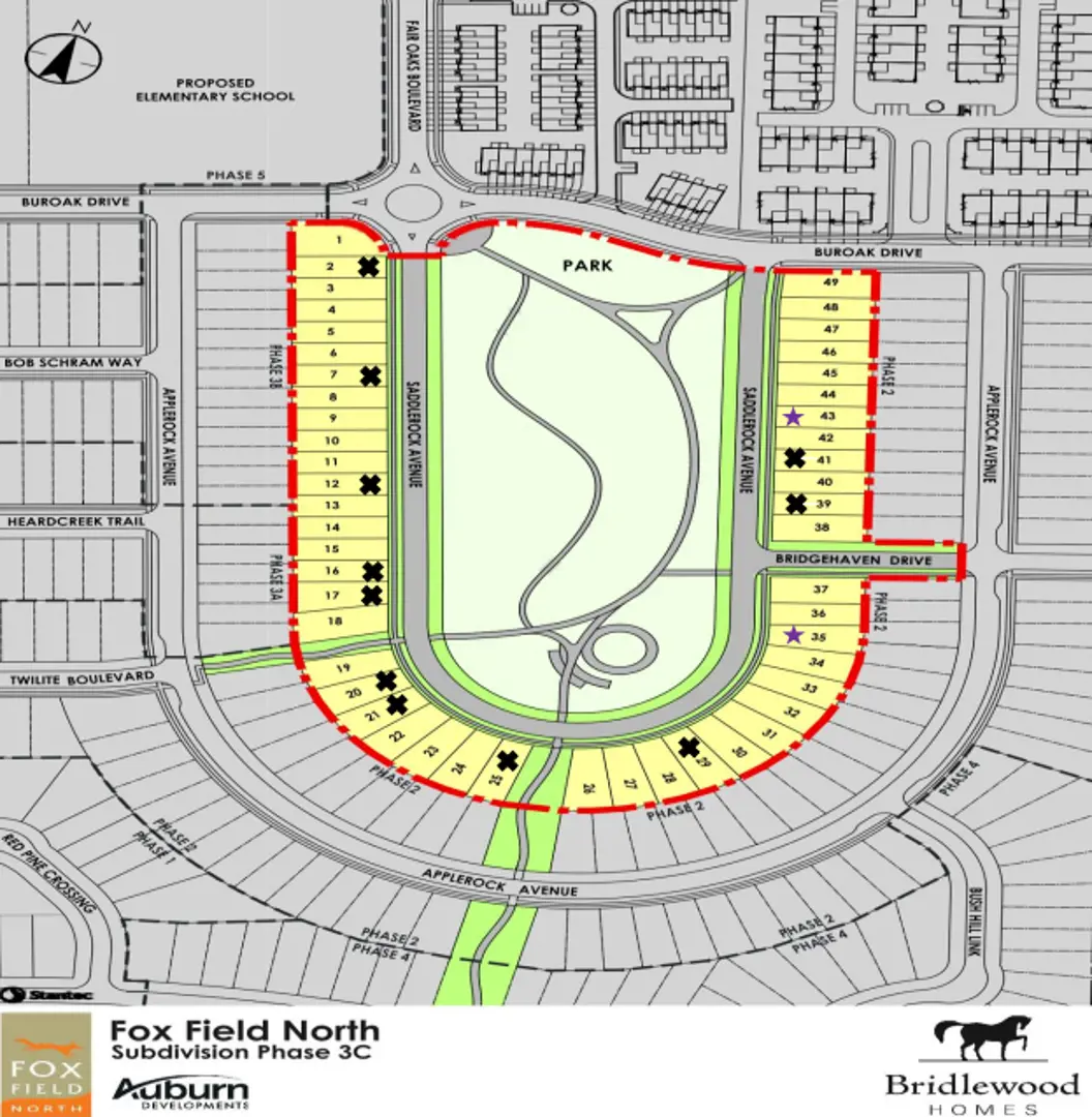Fox Field North, London. Artist’s rendering.