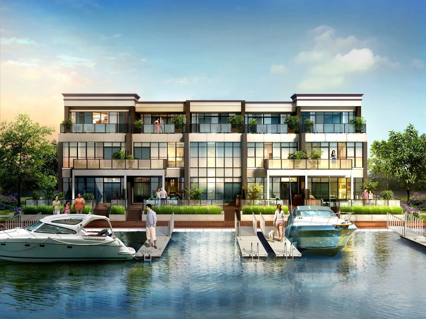Friday Harbour, Innisfil. Artist’s rendering.