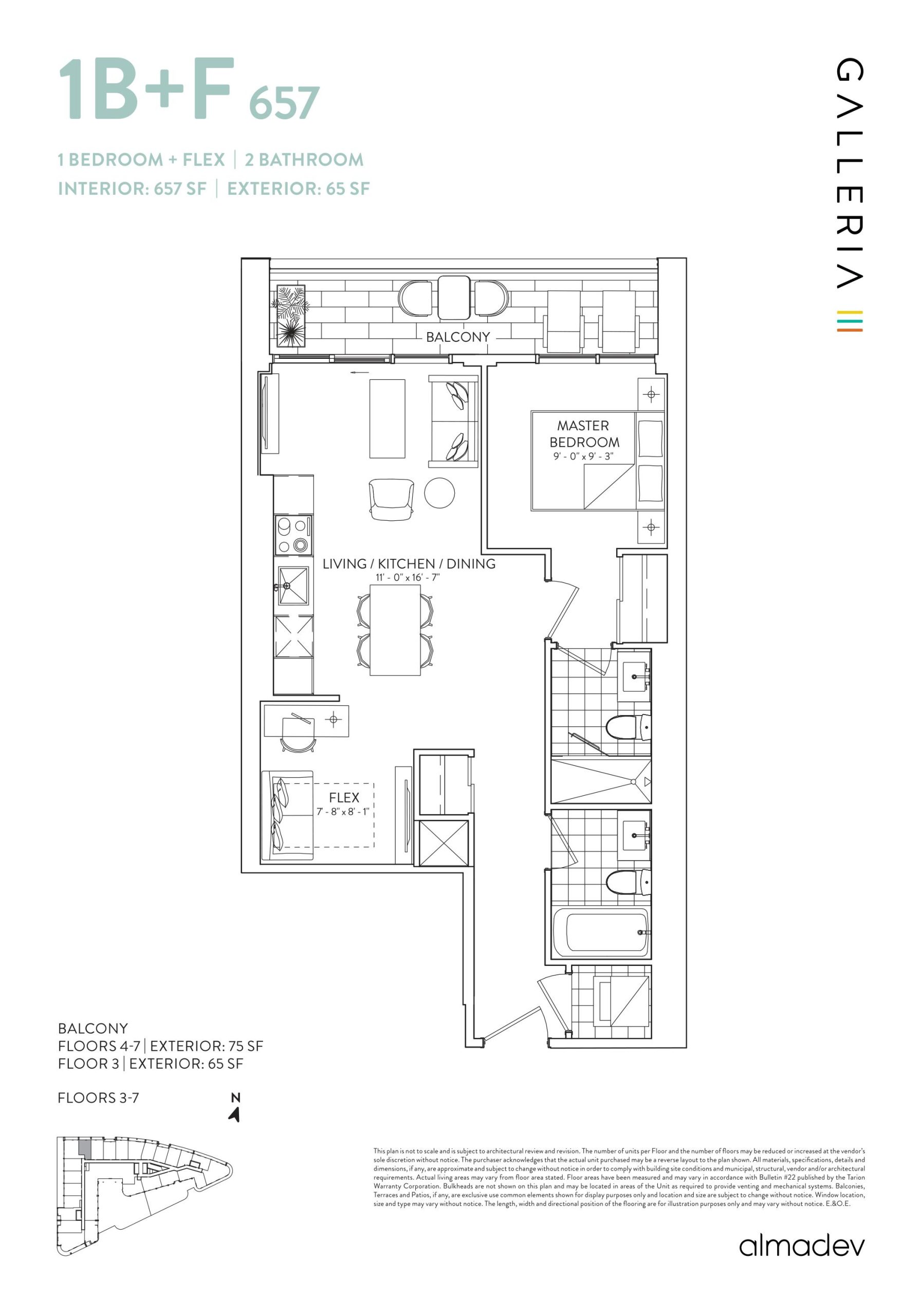 1B+F 657 plan preview