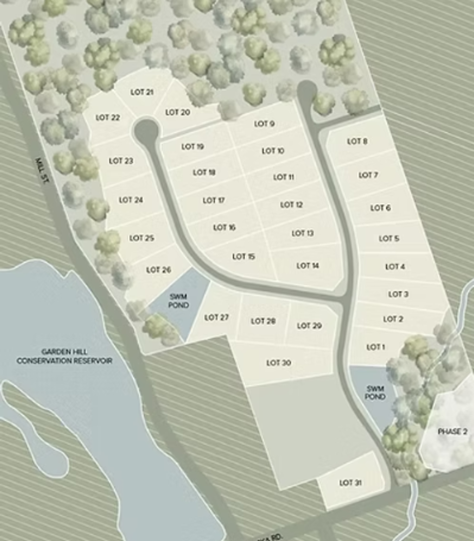 Garden Hill, Port Hope. Artist’s rendering.
