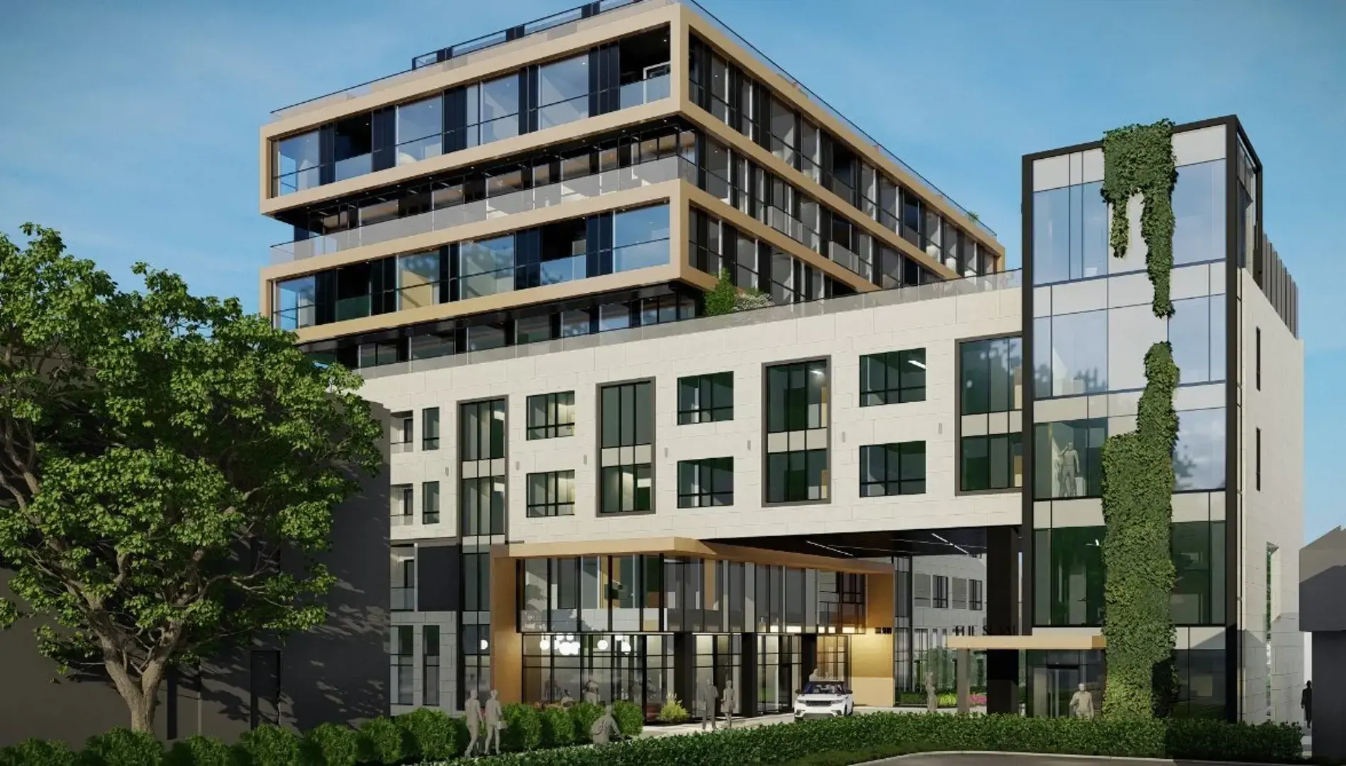 Garden House, Hamilton. Artist’s rendering.