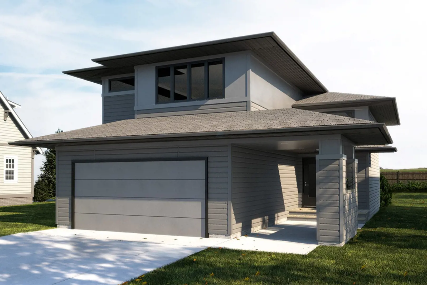 Garry Station, Lethbridge. Artist’s rendering.