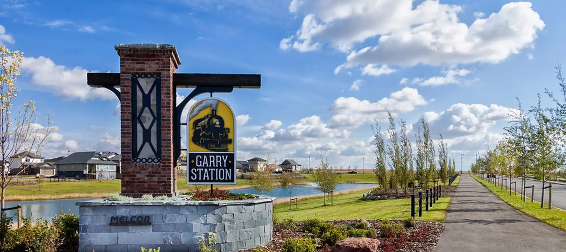 Garry Station, Lethbridge. Artist’s rendering.