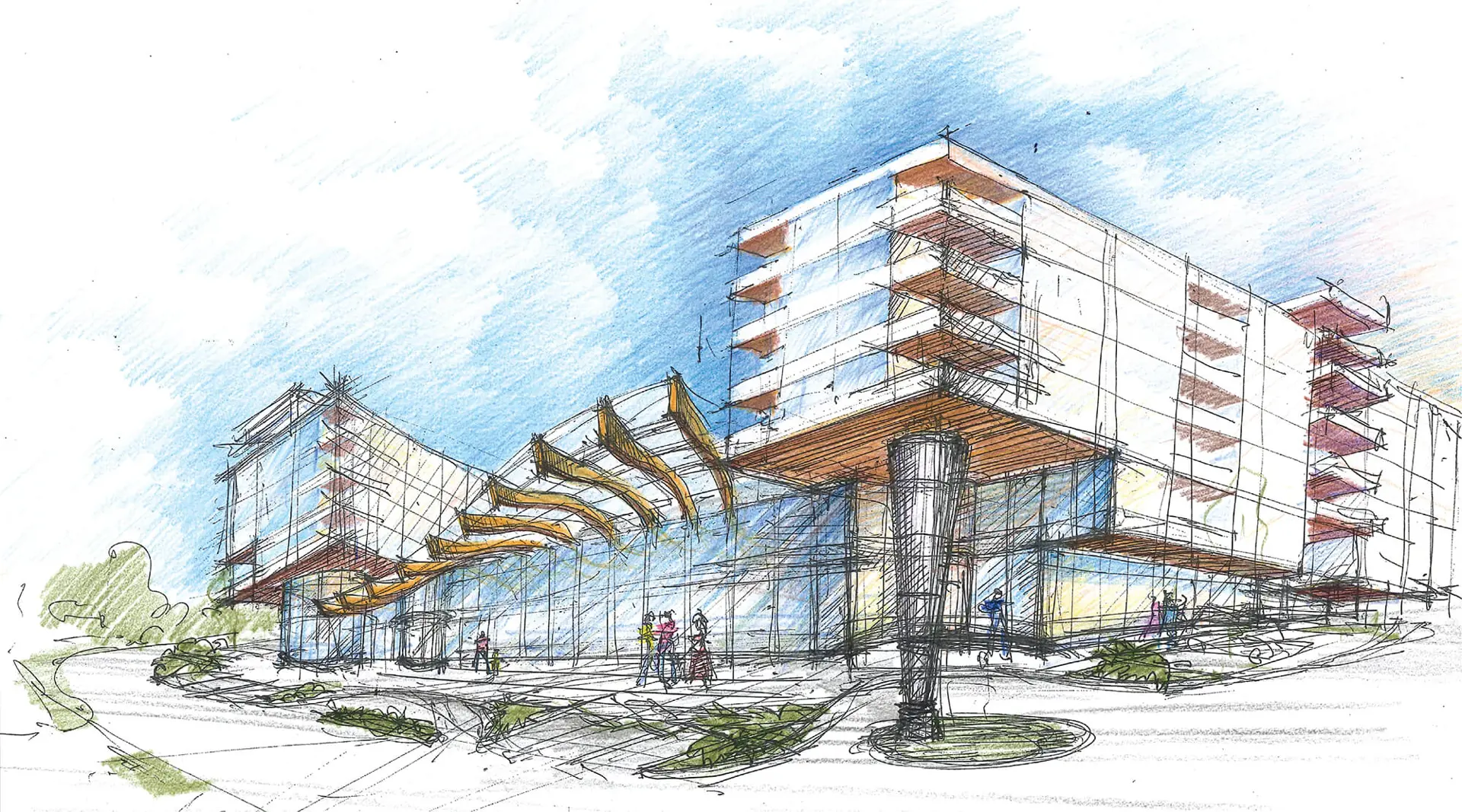 Gateway to Alluring BC, Surrey. Artist’s rendering.