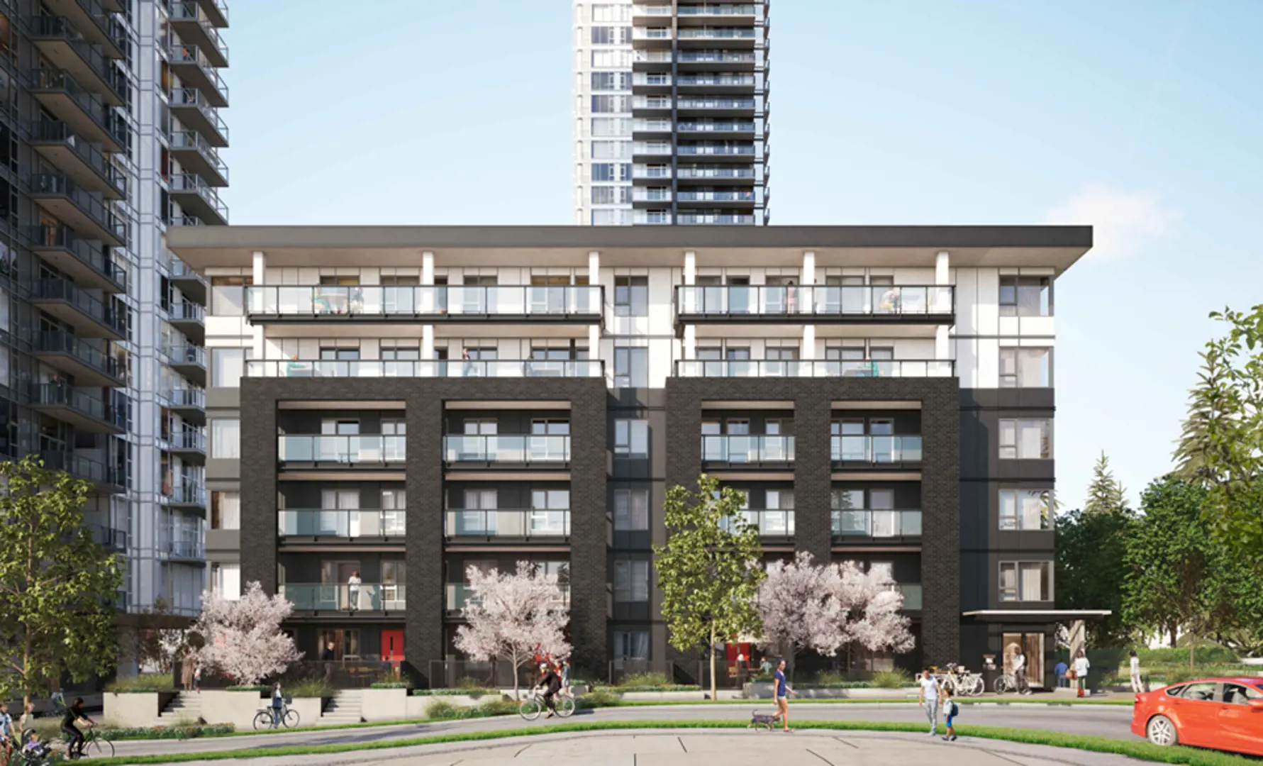 Georgetown Three - Midrise, Surrey. Artist’s rendering.