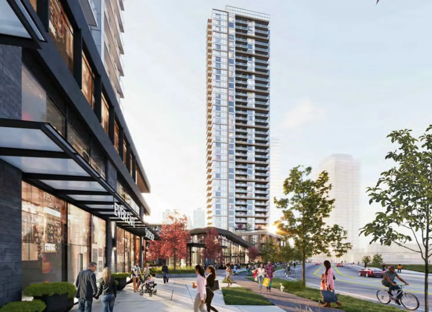 Georgetown Three - Tower, Surrey. Artist’s rendering.