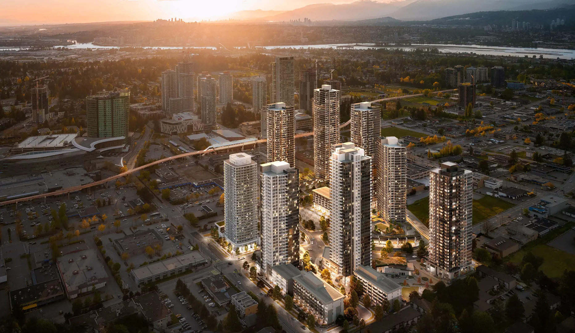 Georgetown Tower- 4-7, Surrey. Artist’s rendering.