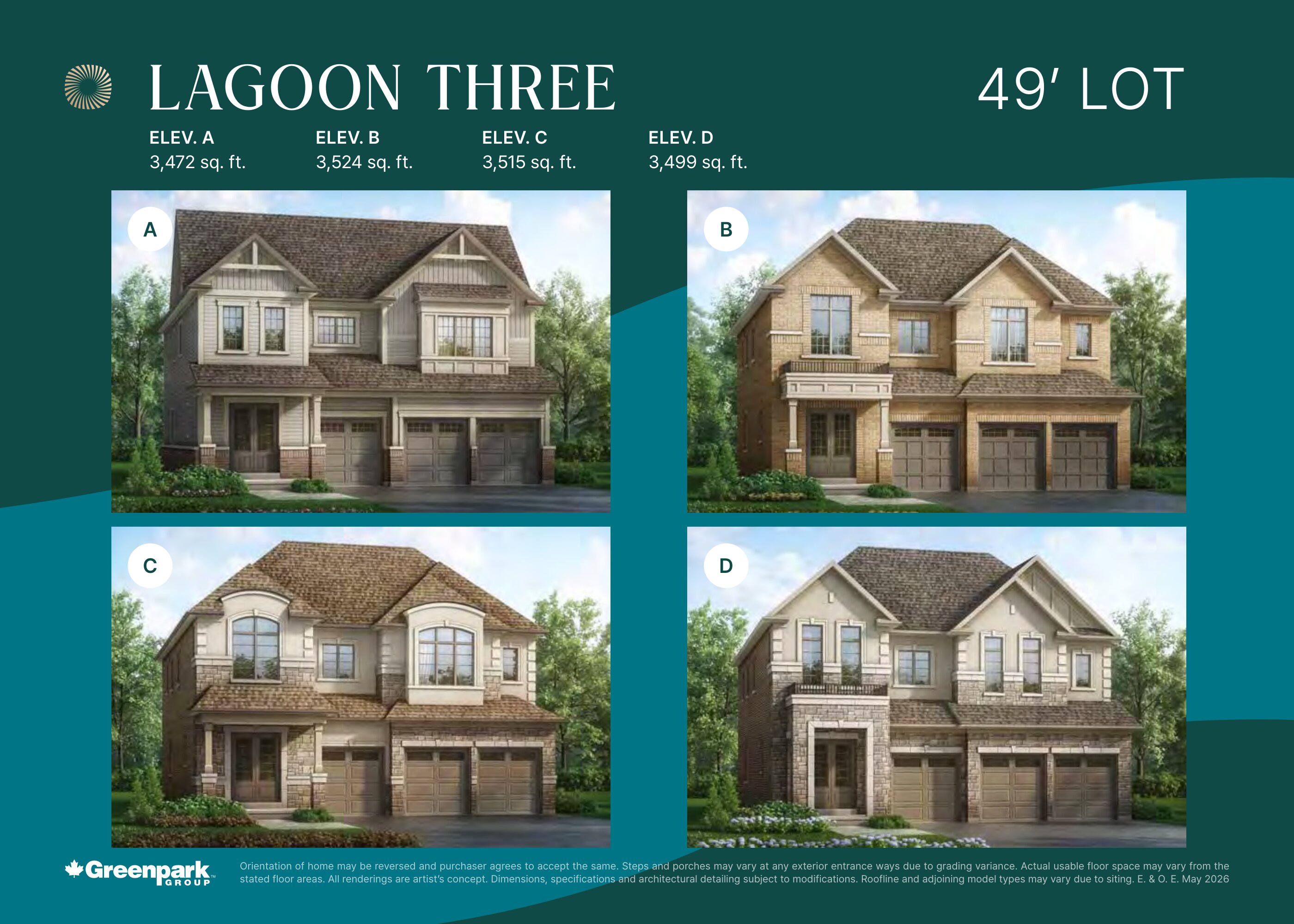 Lagoon Three - Elev. C plan preview
