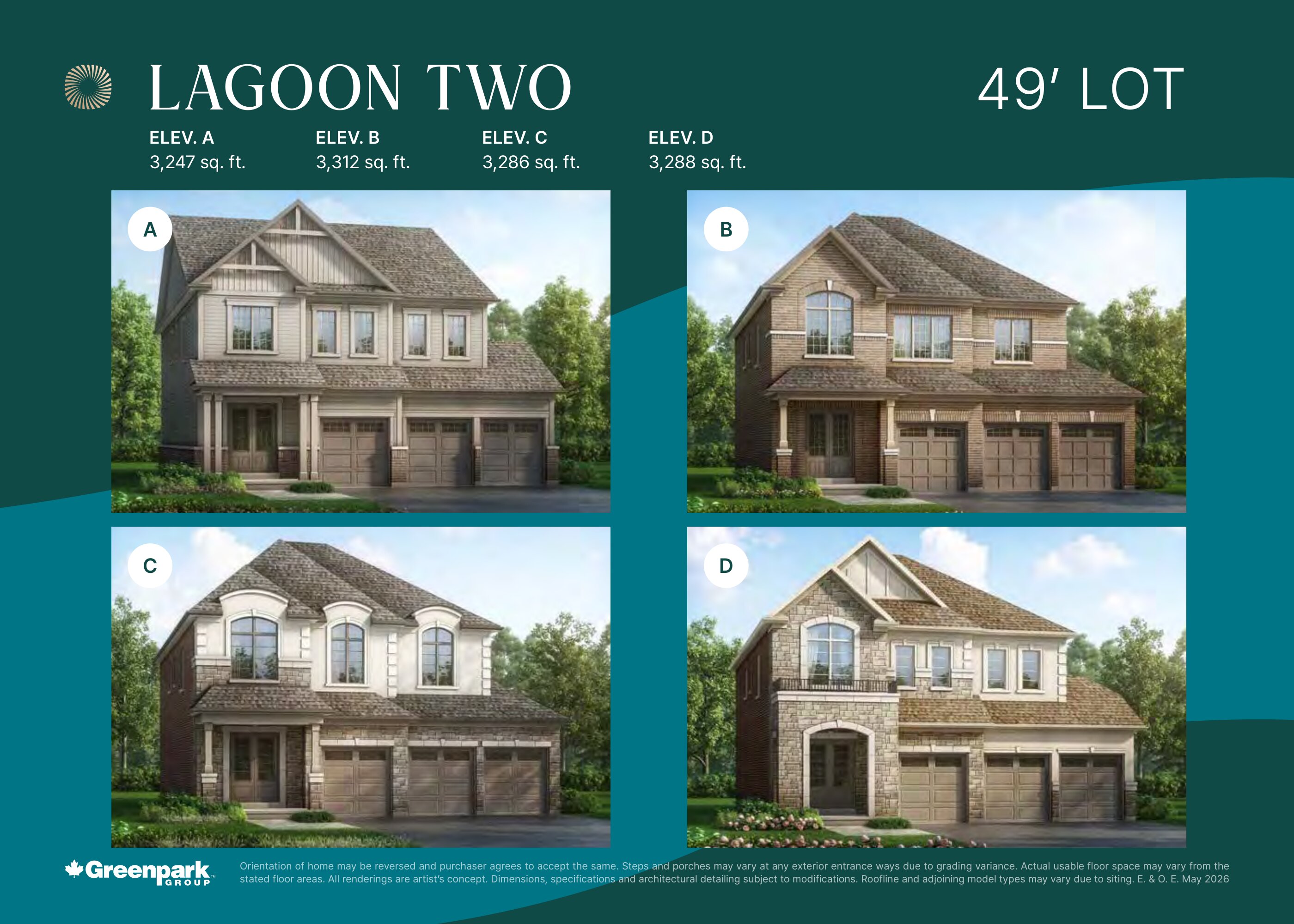 Lagoon Two - Elev. B plan preview