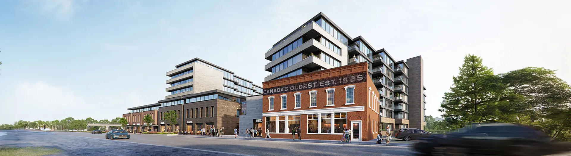 Gibbard District - Building 2, Greater Napanee. Artist’s rendering.