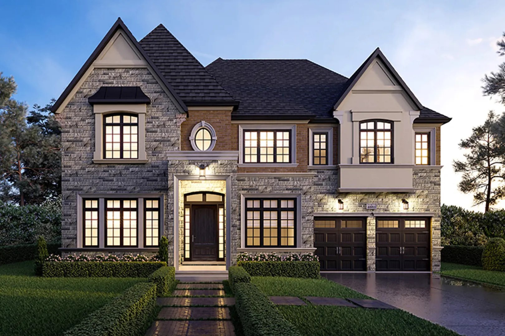 Glen Abbey Encore by Hallett Homes rendering 4