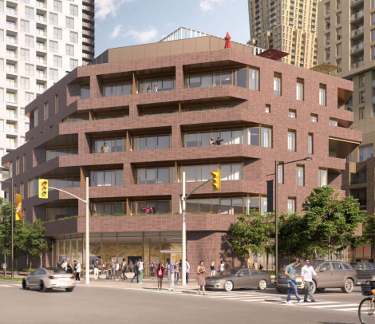Golden Mile – Block A1 Condos, Toronto. Artist’s rendering.